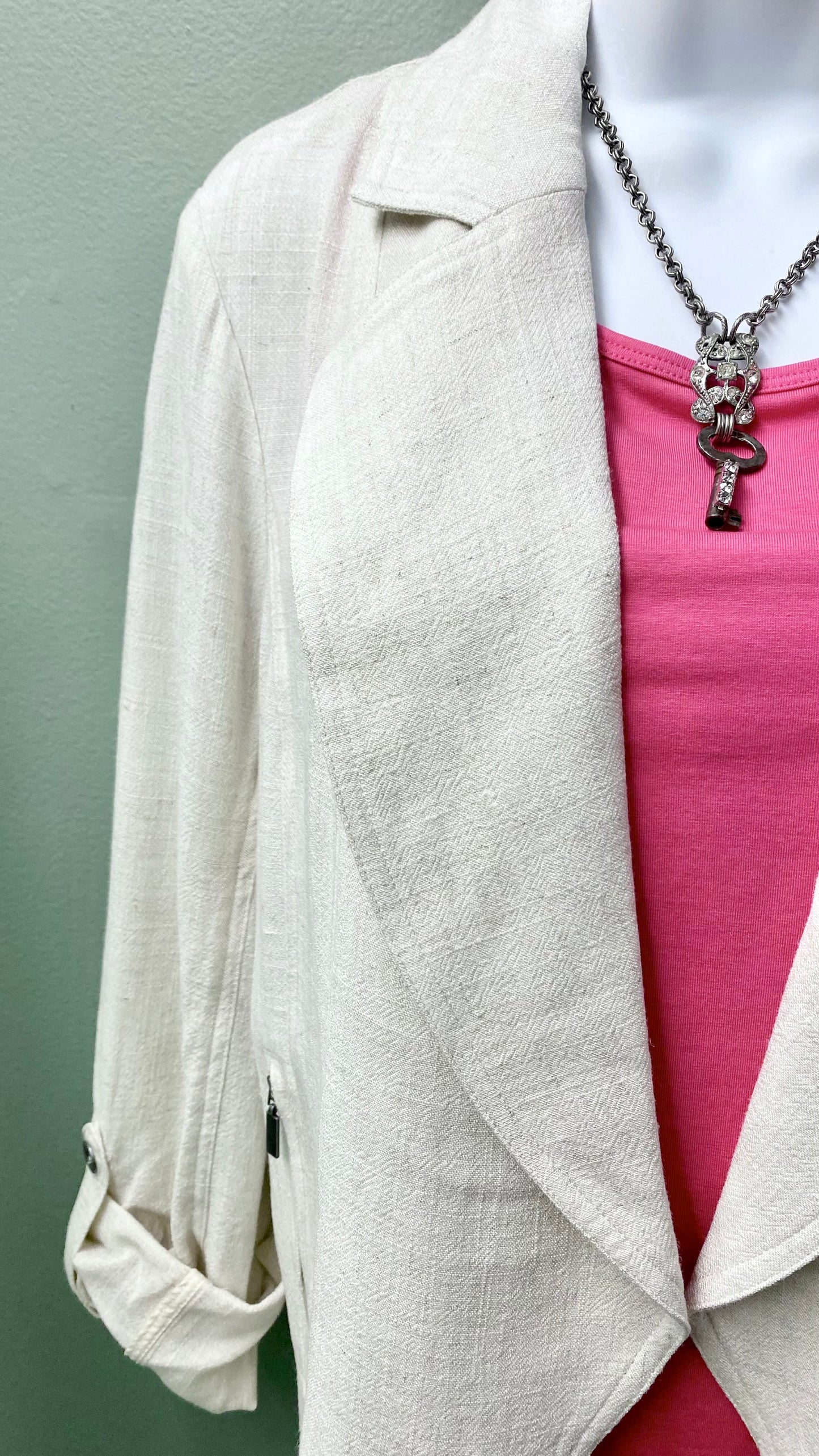 Multiples Open Front Blazer Jacket