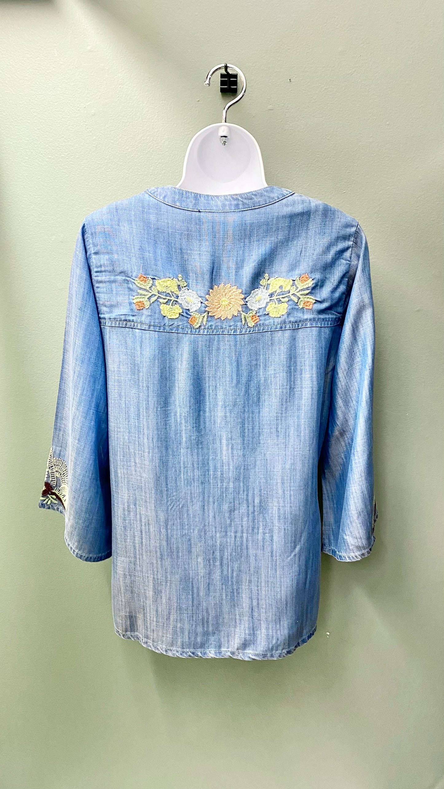 APNY Embroidered Tunic Top