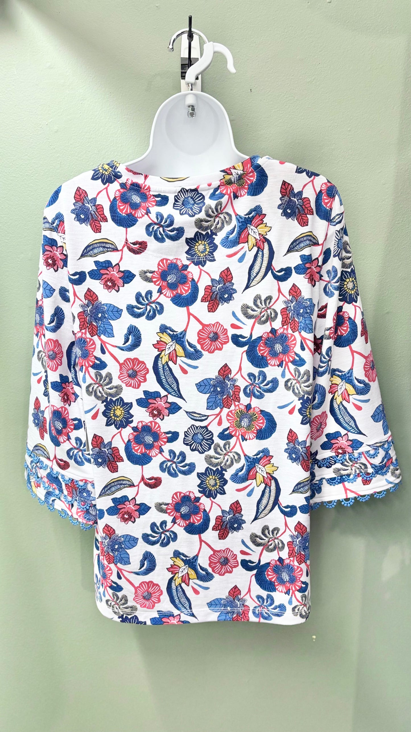 Multiples Scoop Neck Top