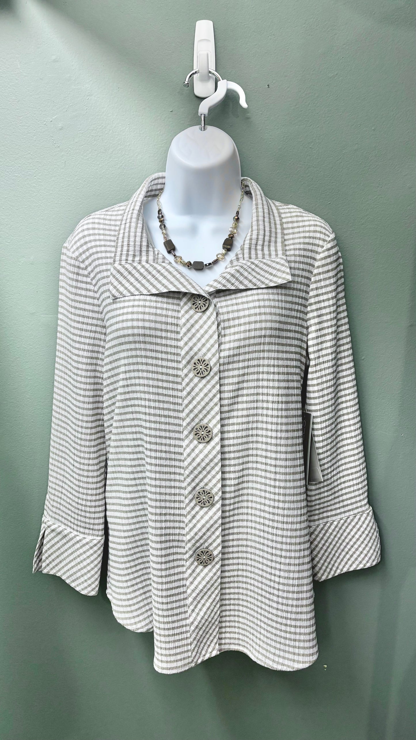 Multiples Checkered Top