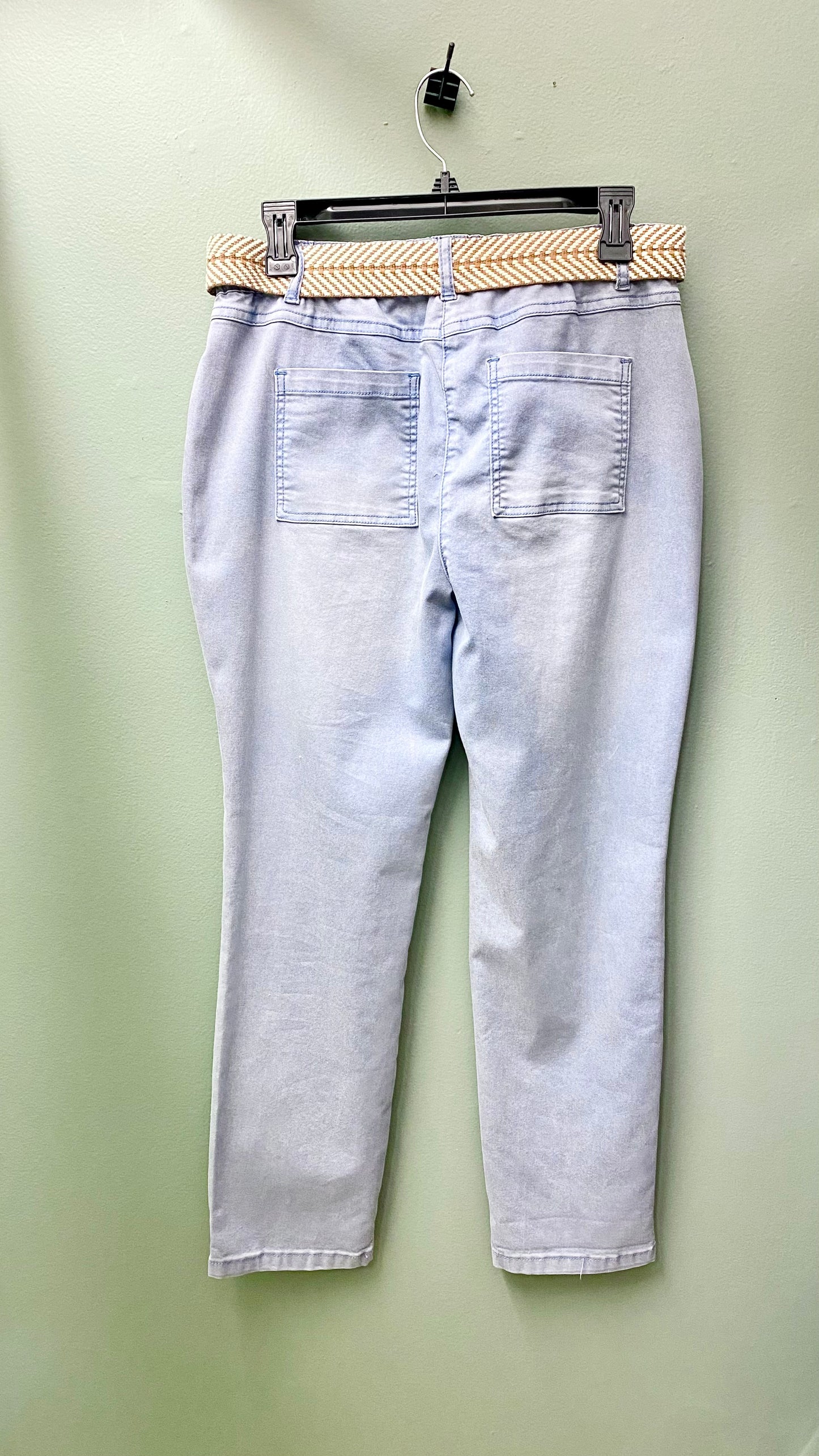 Charlie B Belted Pull-On Pants