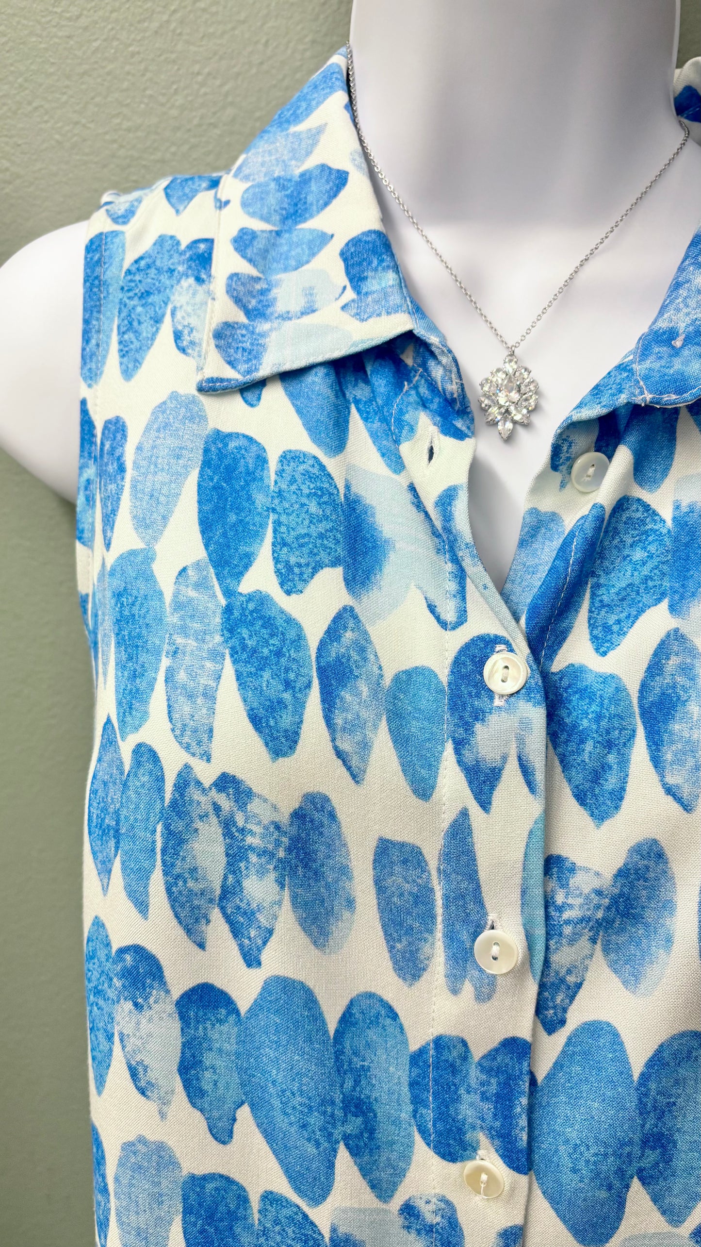 Charlie B Button Down Patterned Dress