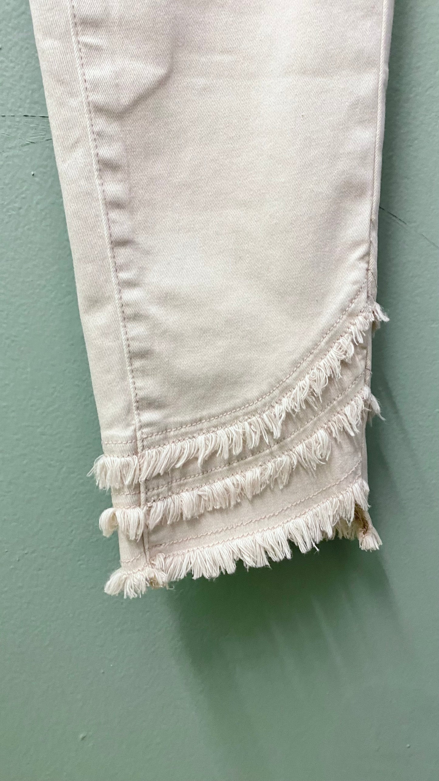 Charlie B Frayed Hem Jean