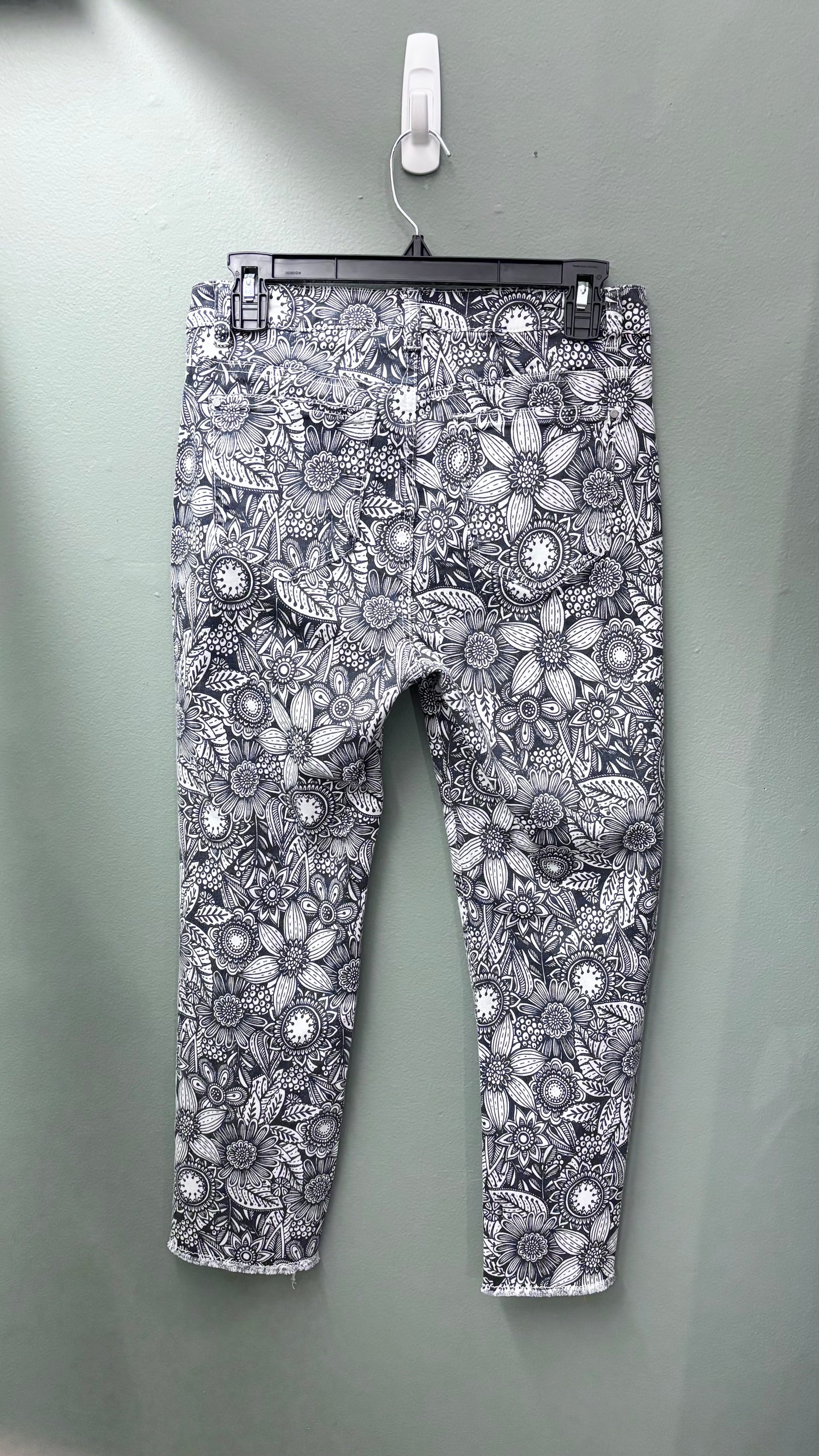 Tru Luxe Slim Leg Floral Print Jean