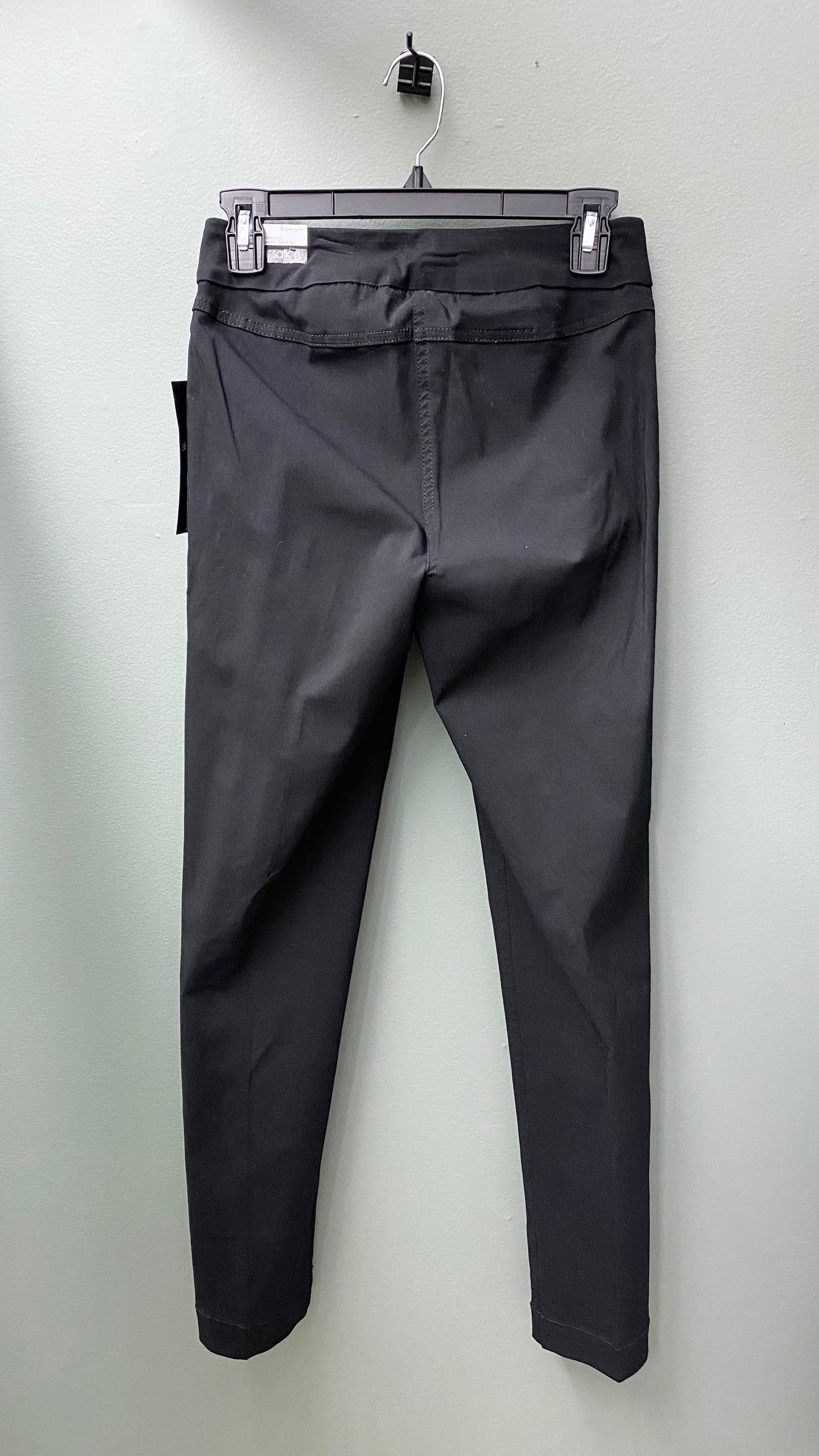Multiples Slim-Sation Pull On Black Pants
