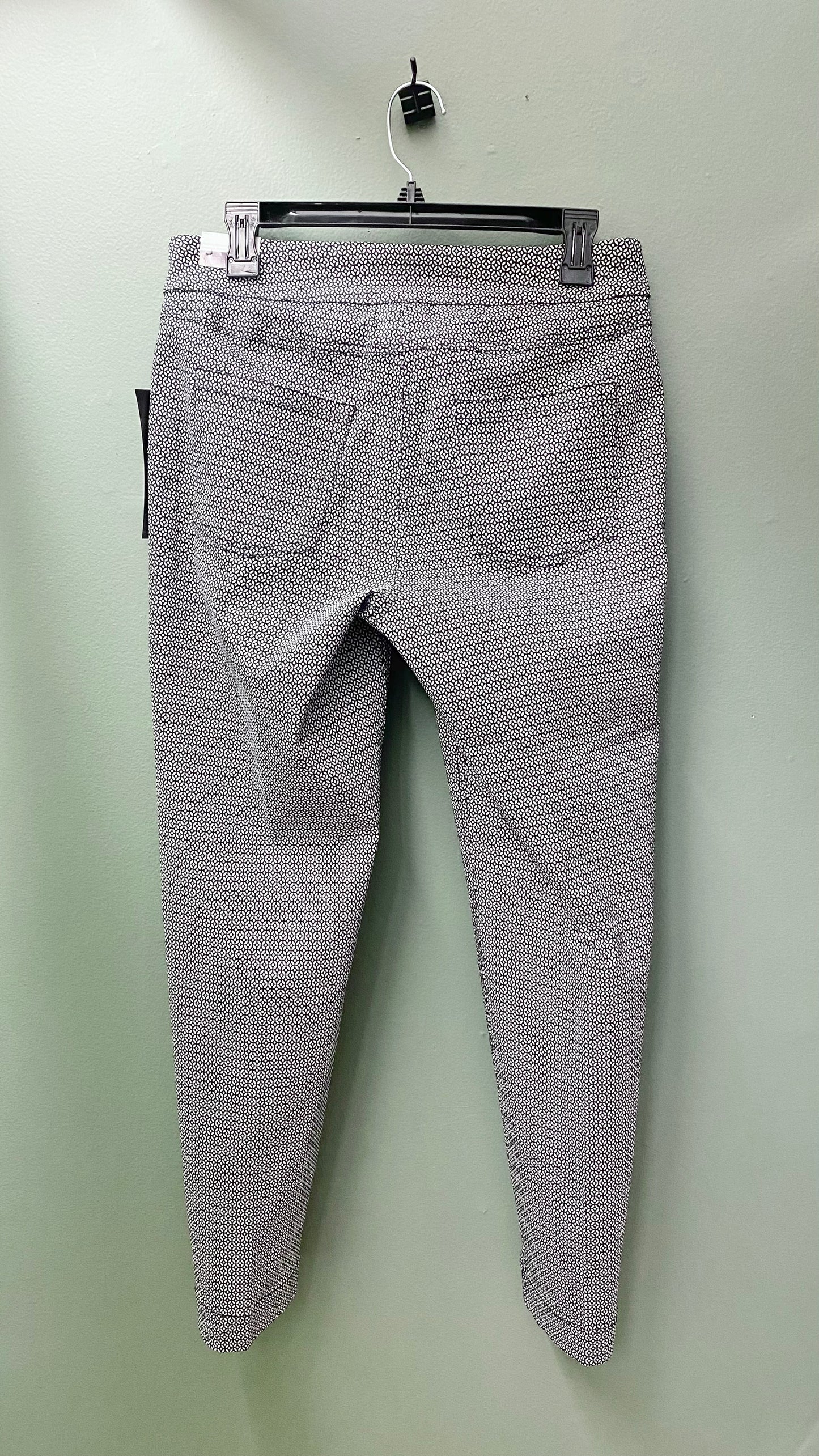 Multiples Slim-Sation Patterned Pull On Pants