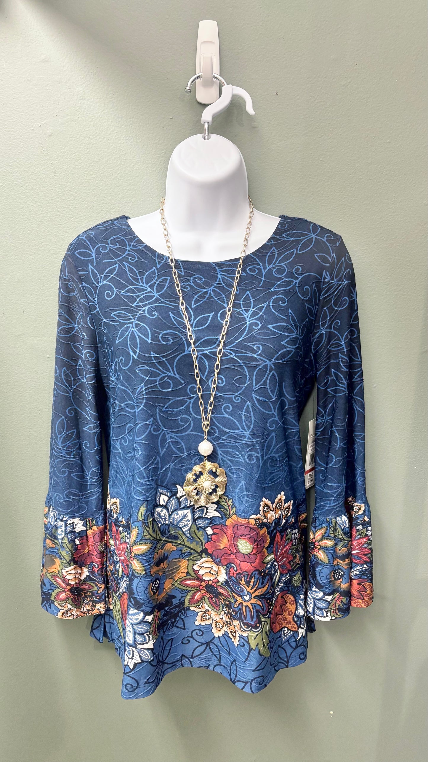 Multiples Flounce Sleeve Top
