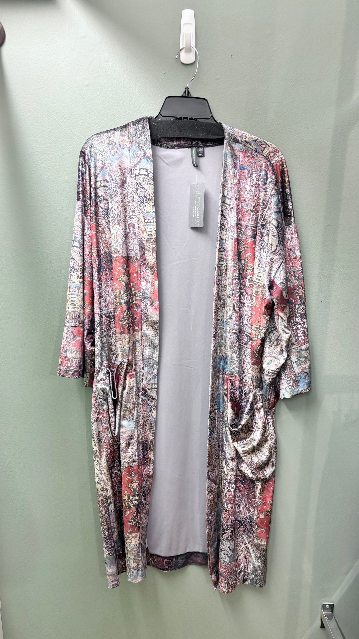 Shannon Passero Velvet Cardigan