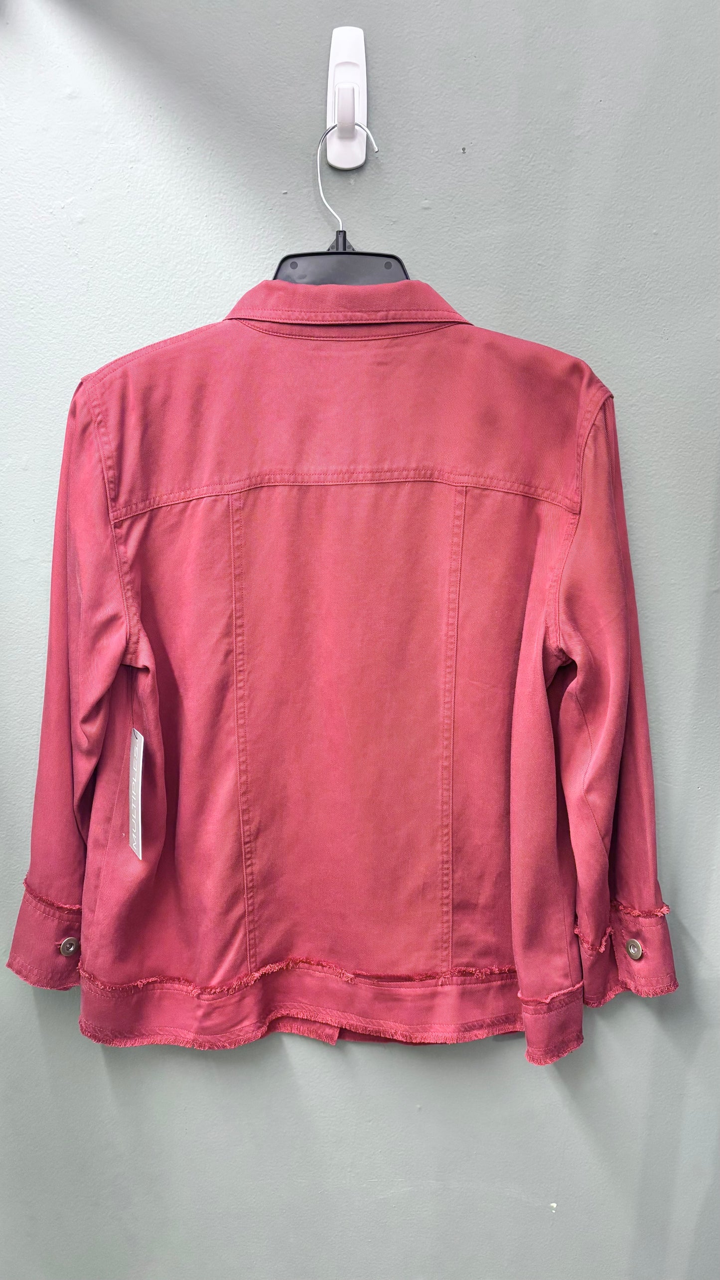 Multiples Fringe Trim Jacket