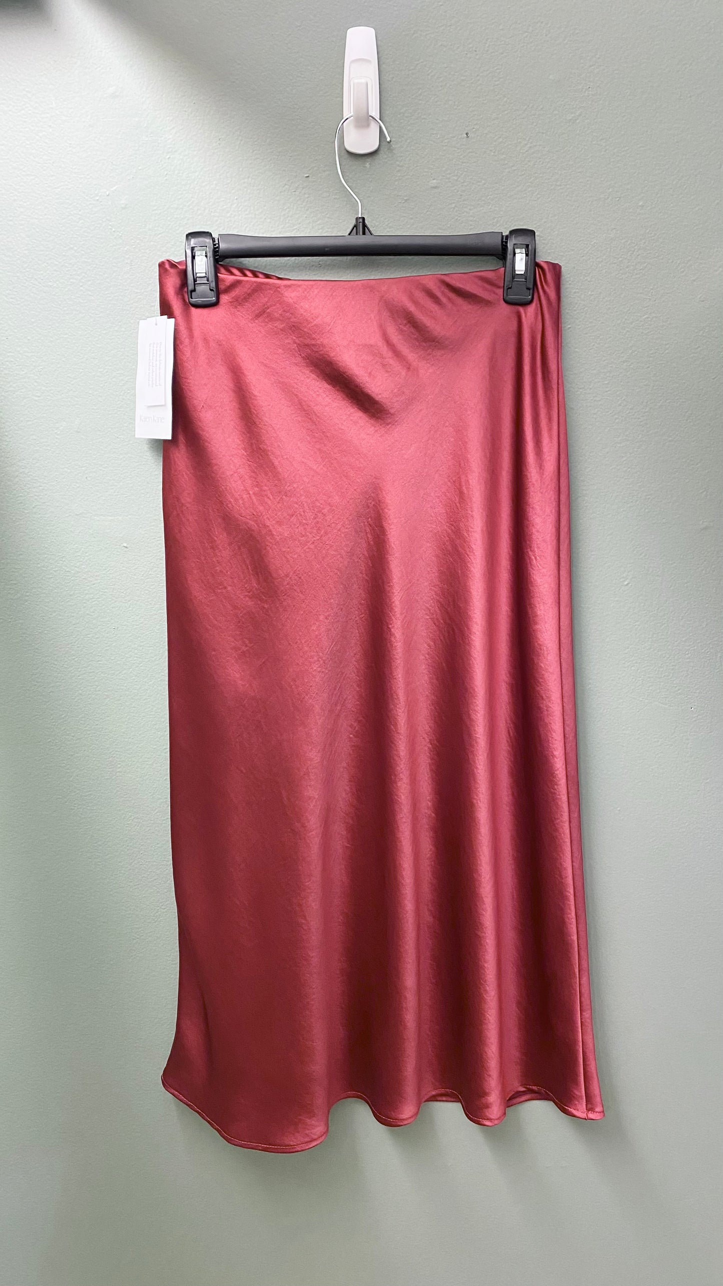 Karen Kane Red Bias Cut Skirt