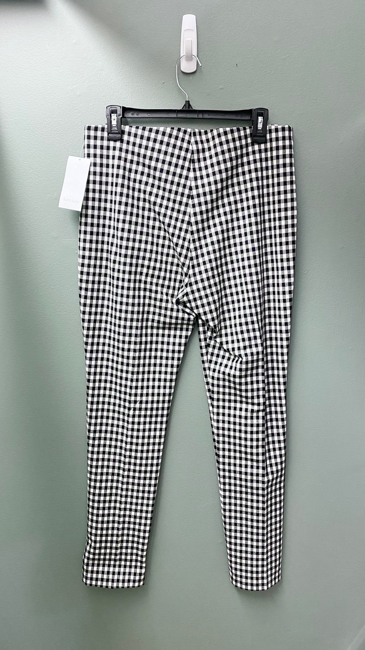 Karen Kane Black and White Checkered Pants
