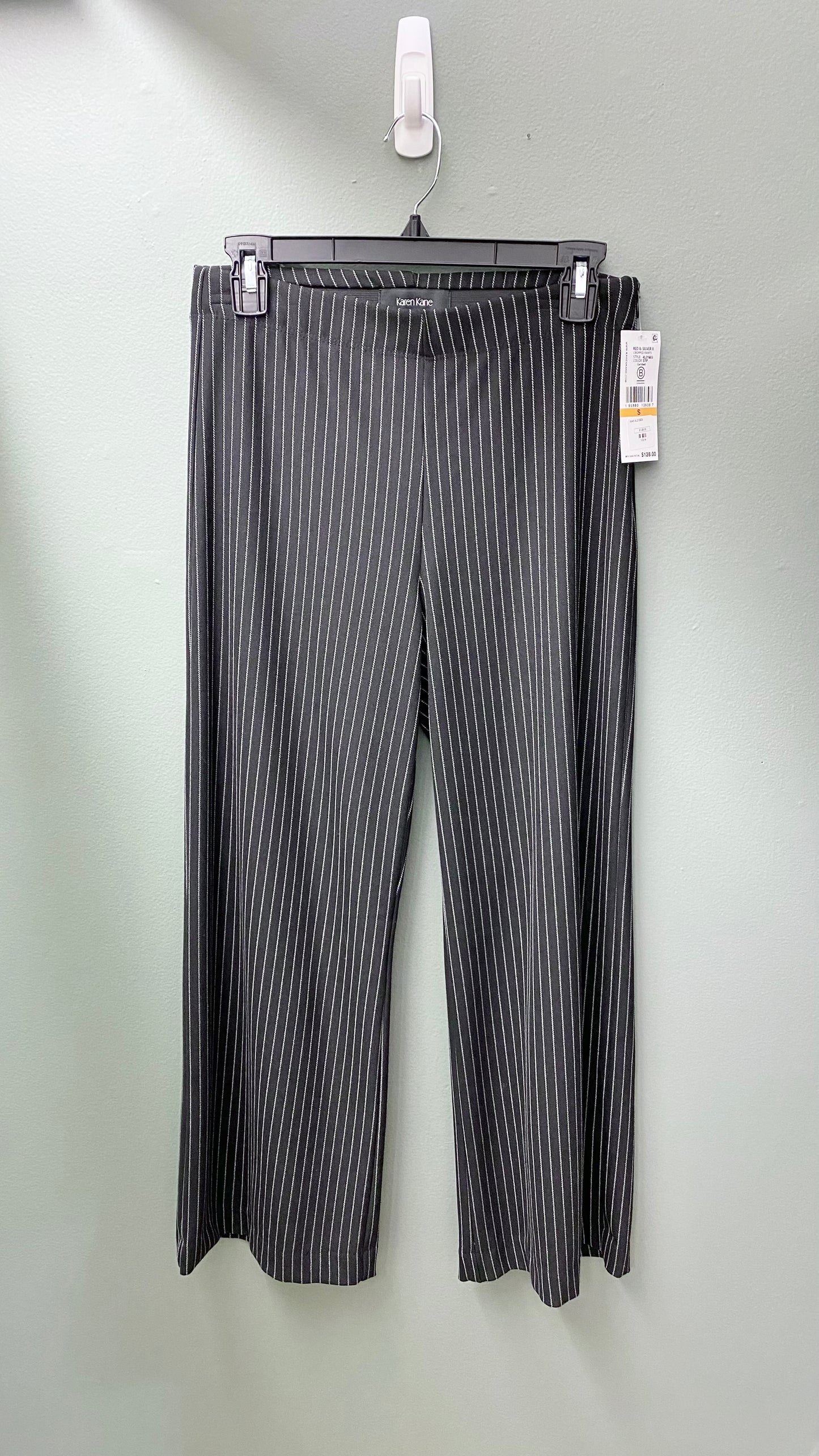 Karen Kane Black Pinstripe Pants