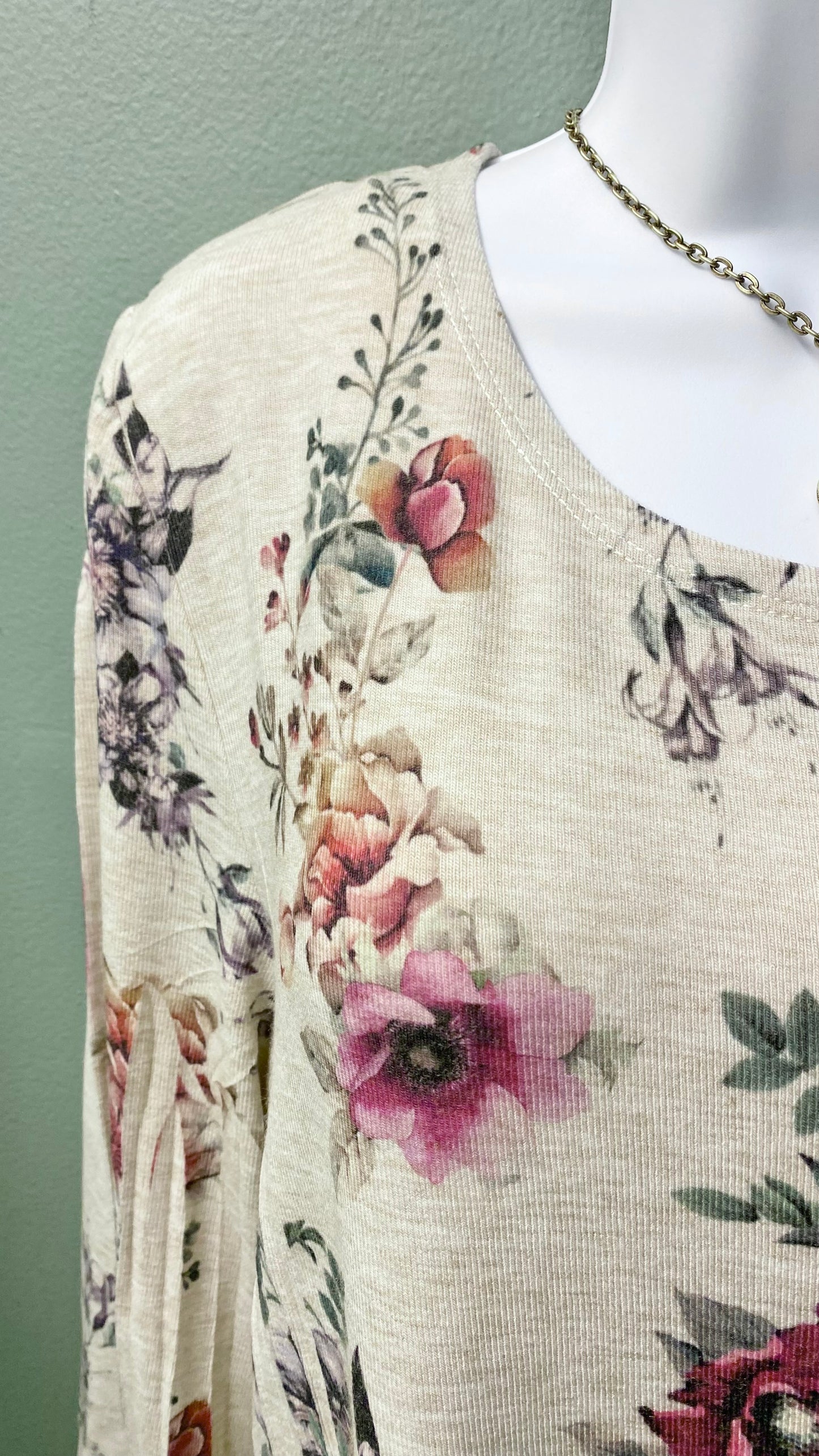 Origami Floral Top