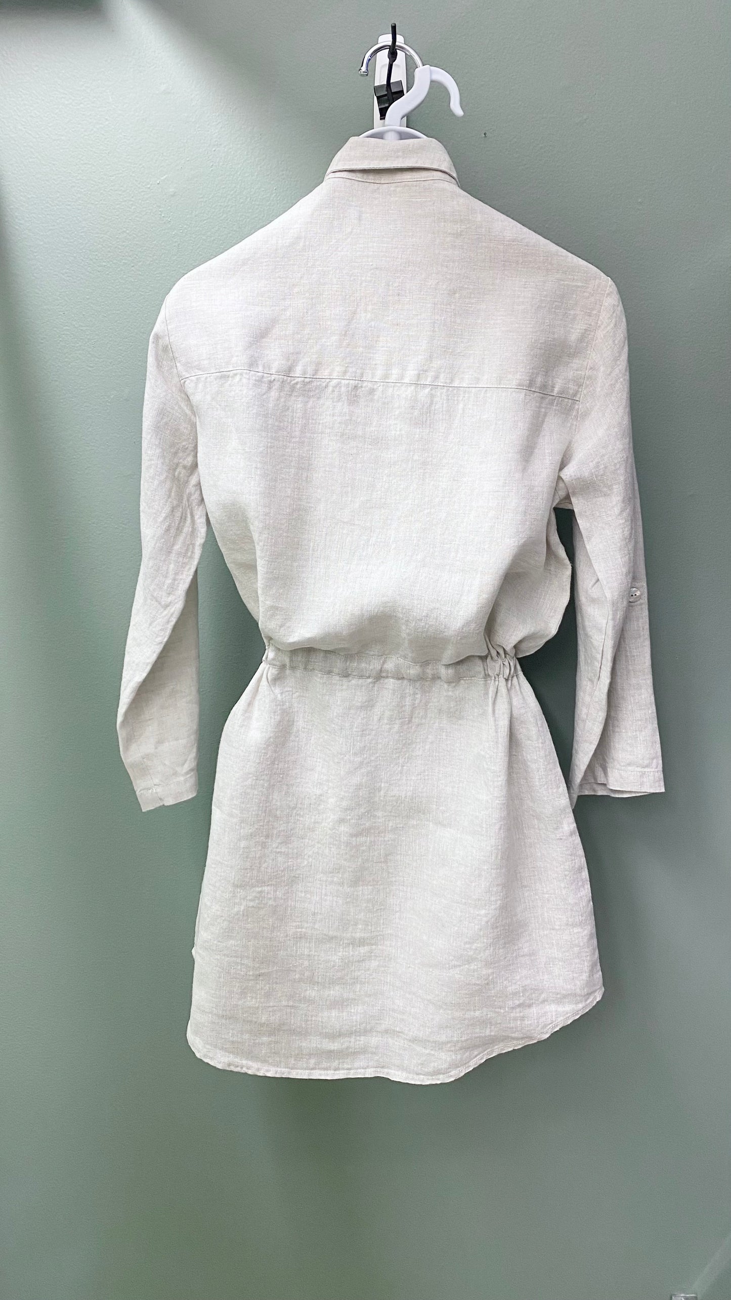 Sunday Linen Shirt Dress