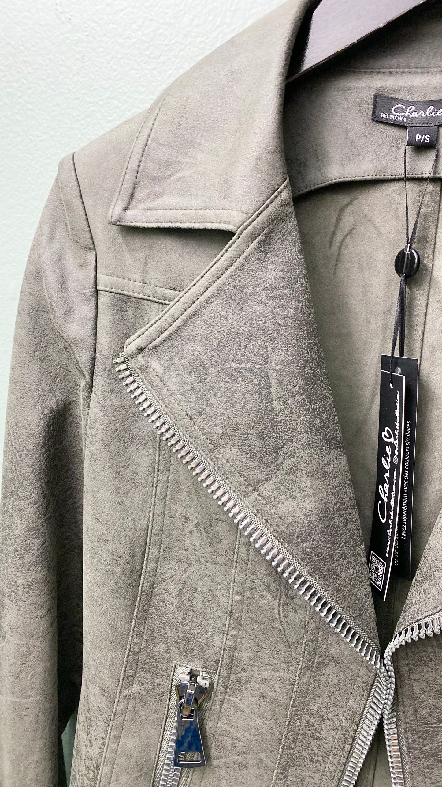 Charlie B Green Moto Jacket