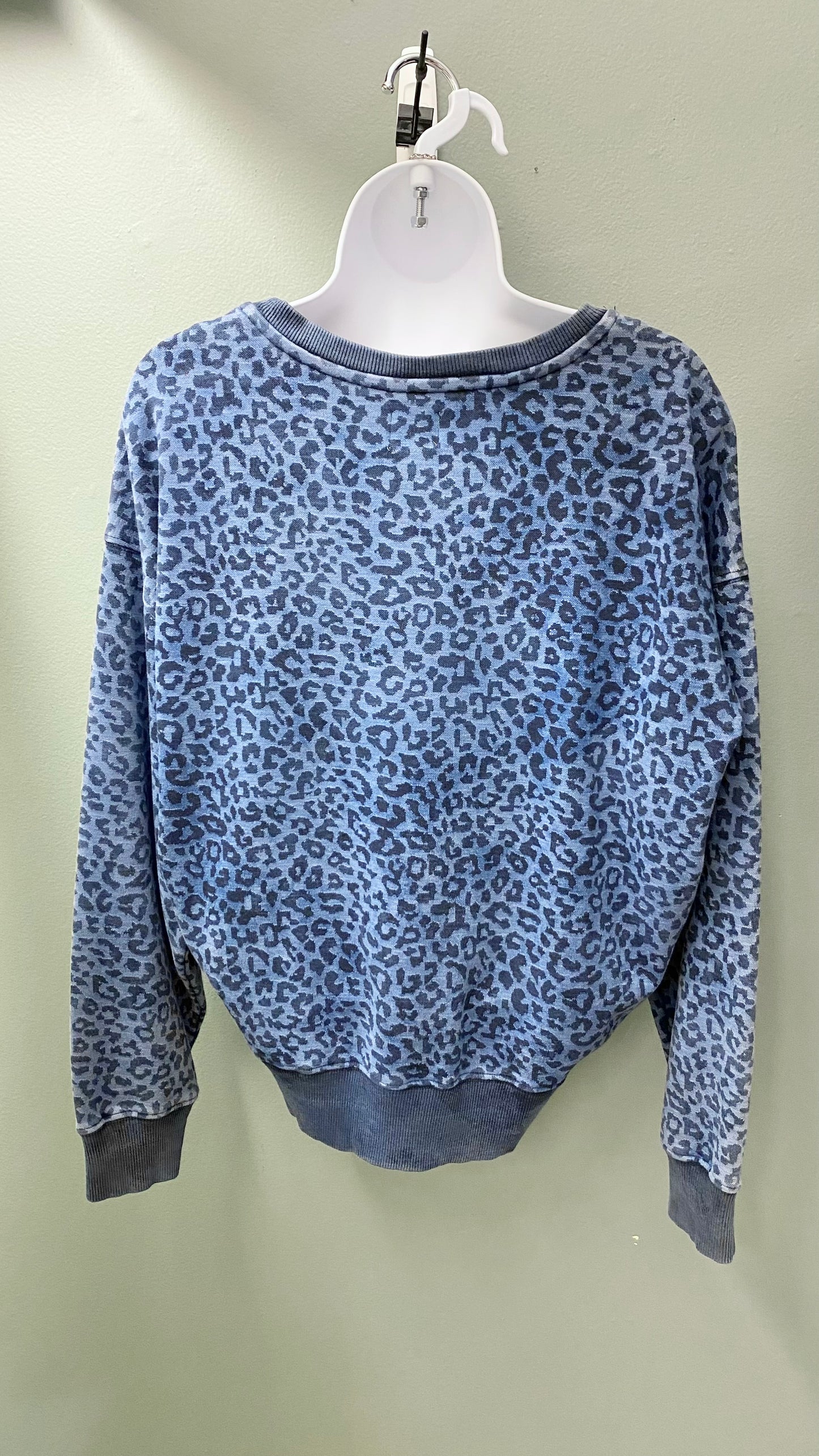 Jag Leopard Crewneck Top