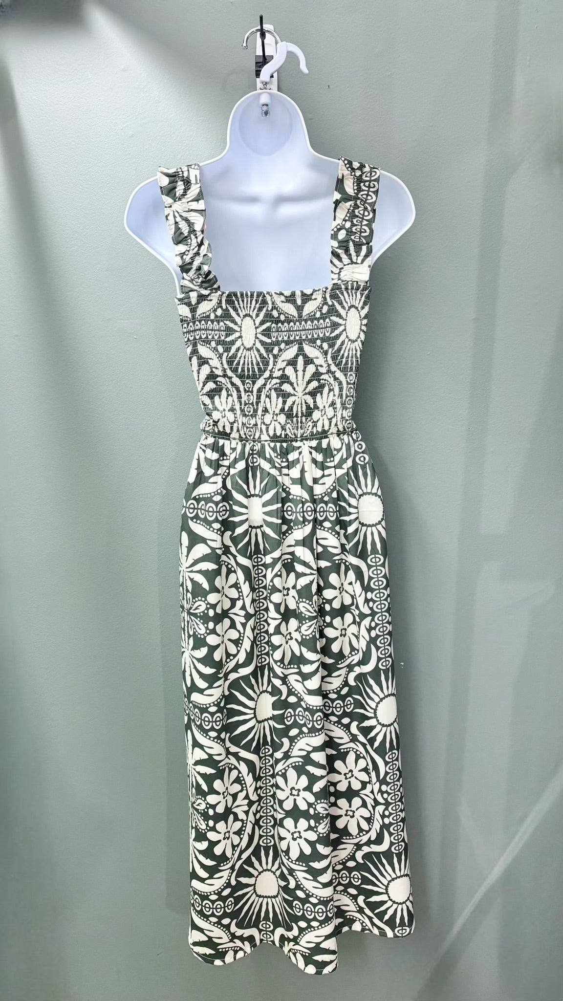 Charlie B Printed Midi Dress