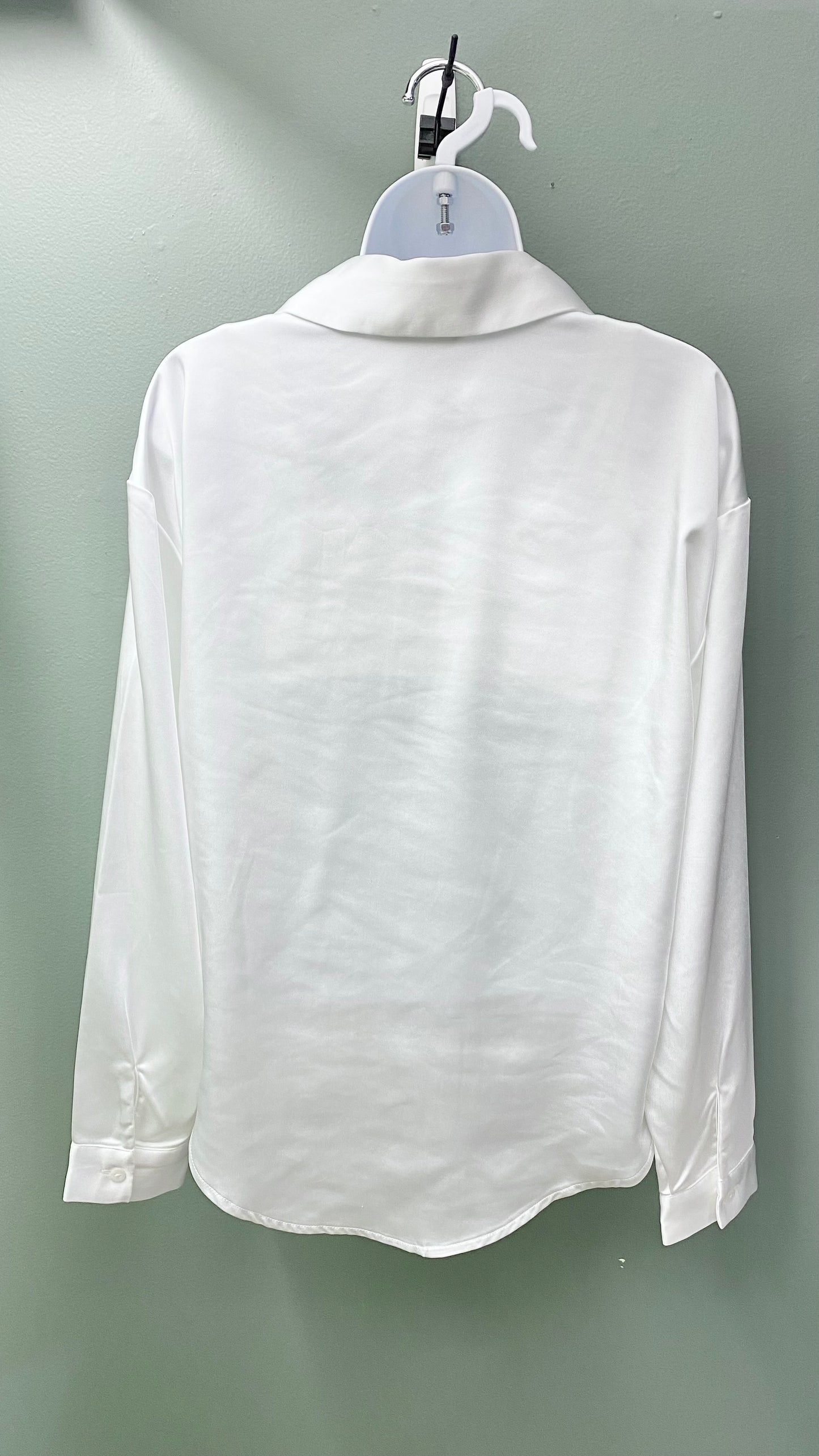 Charlie B Satin Top (Black or White)