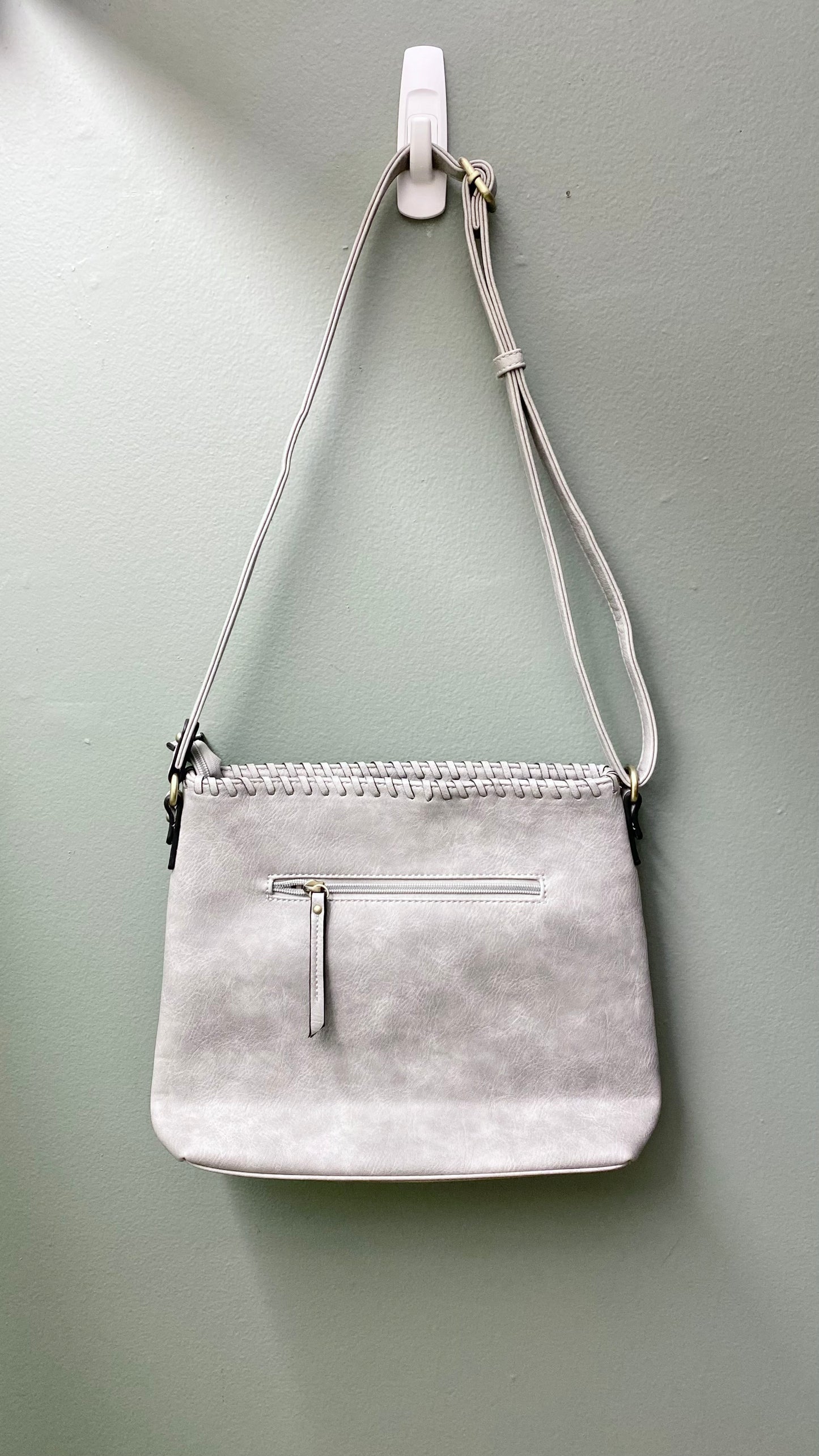 MC Cutout Faux Leather Crossbody Bag (3 colors)