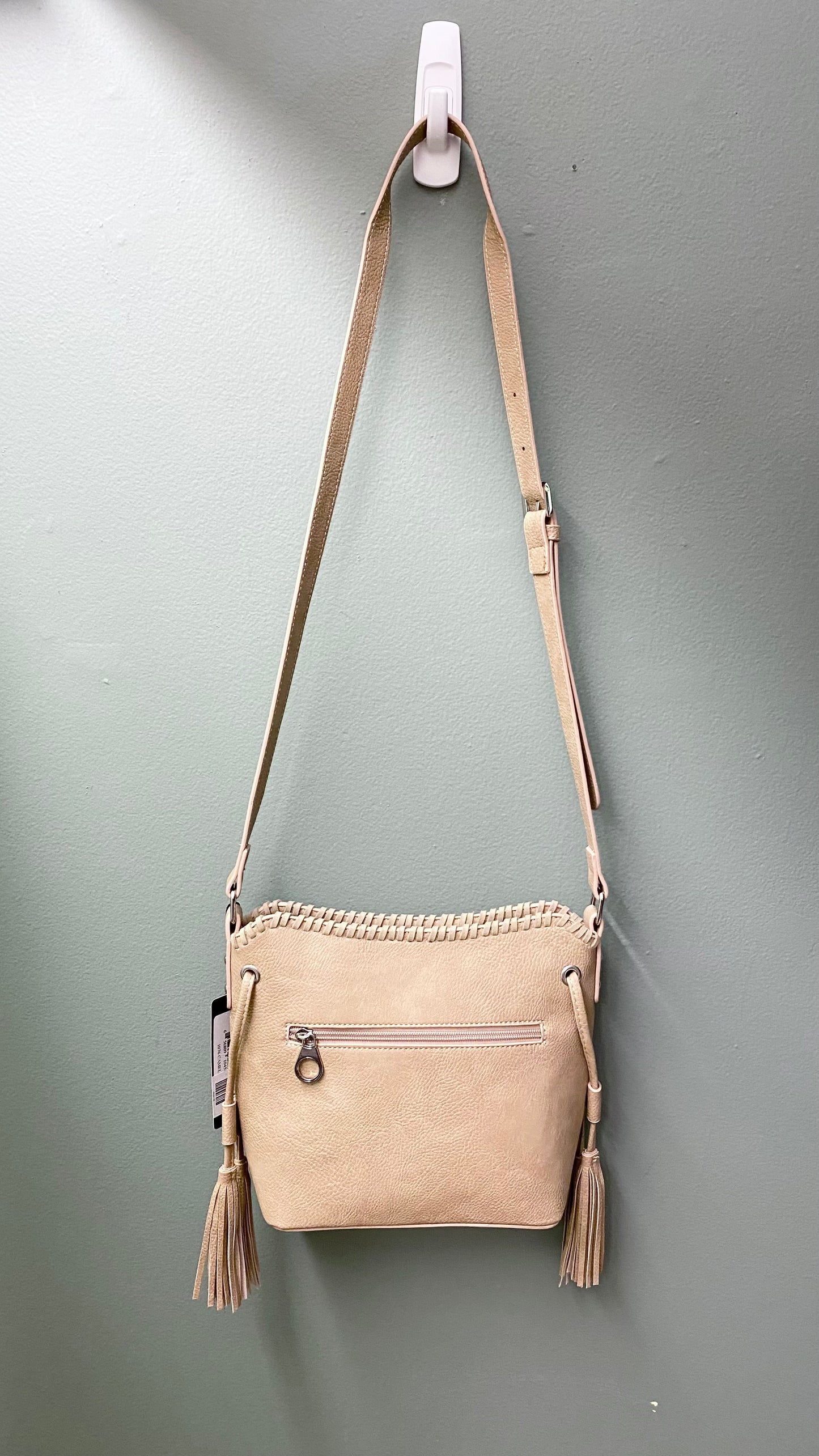 MC Bohemian Tooled Crossbody Purse