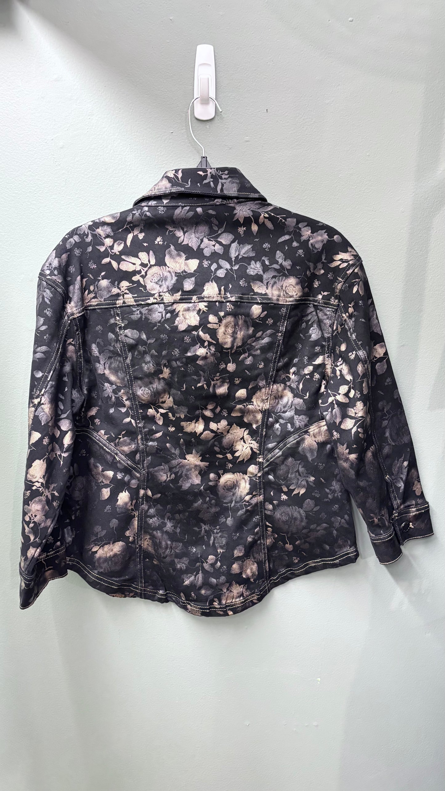 * APNY Metallic Denim Jacket
