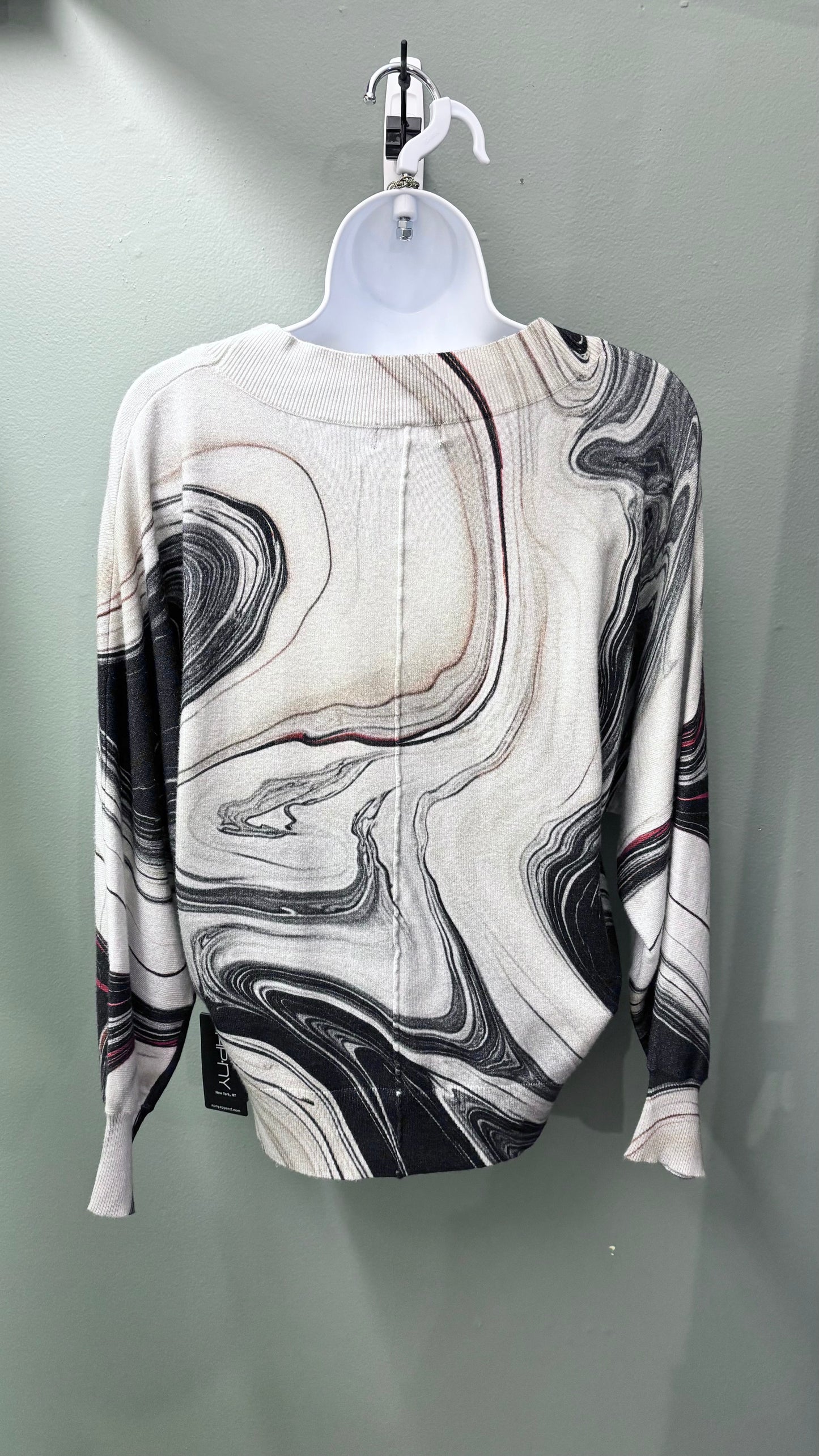 * APNY Marbled Agate Sweater Top