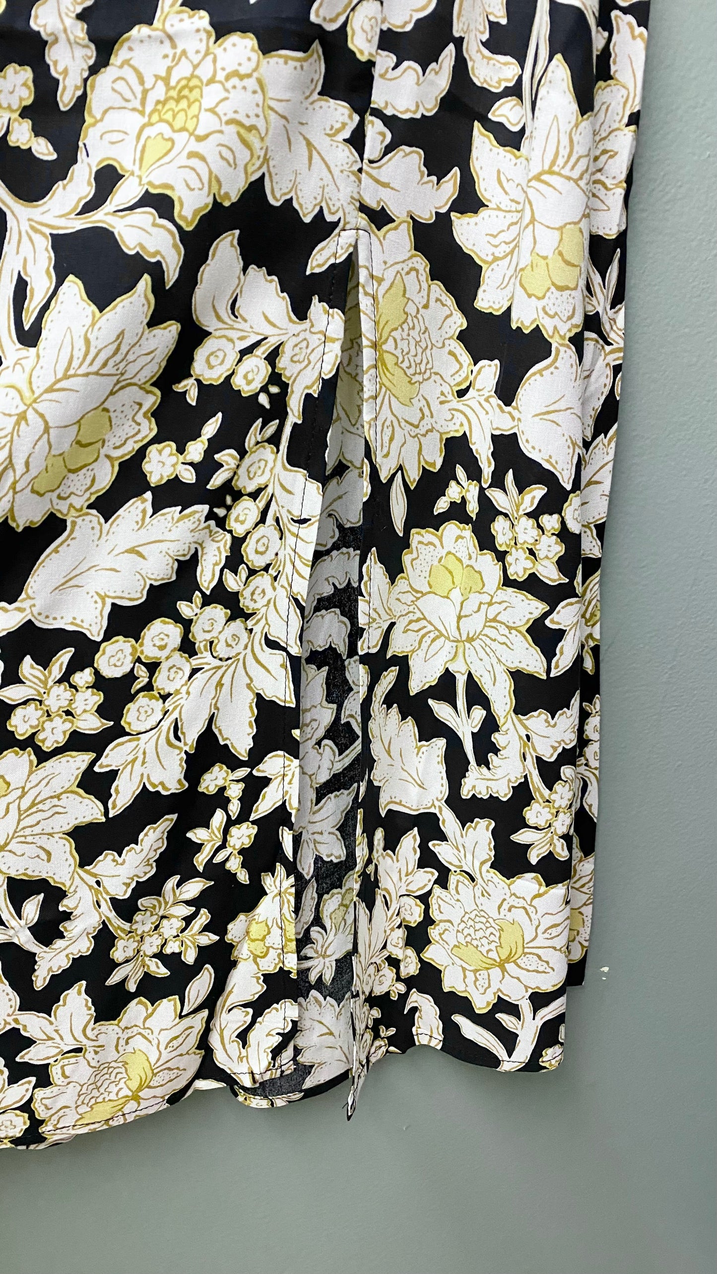 Soya Concept Yellow Floral Skirt