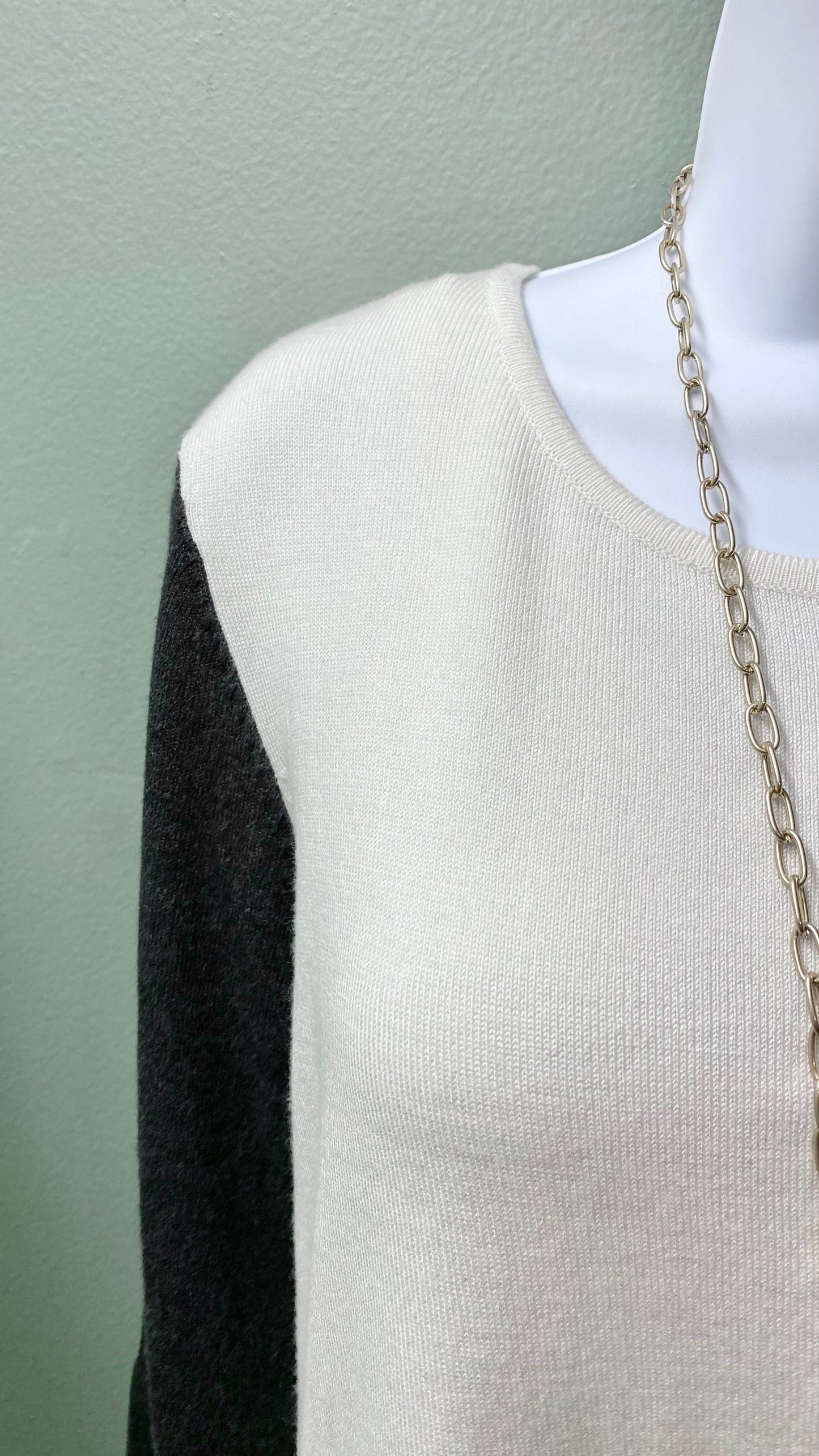 Multiples Colorblock Sweater Top