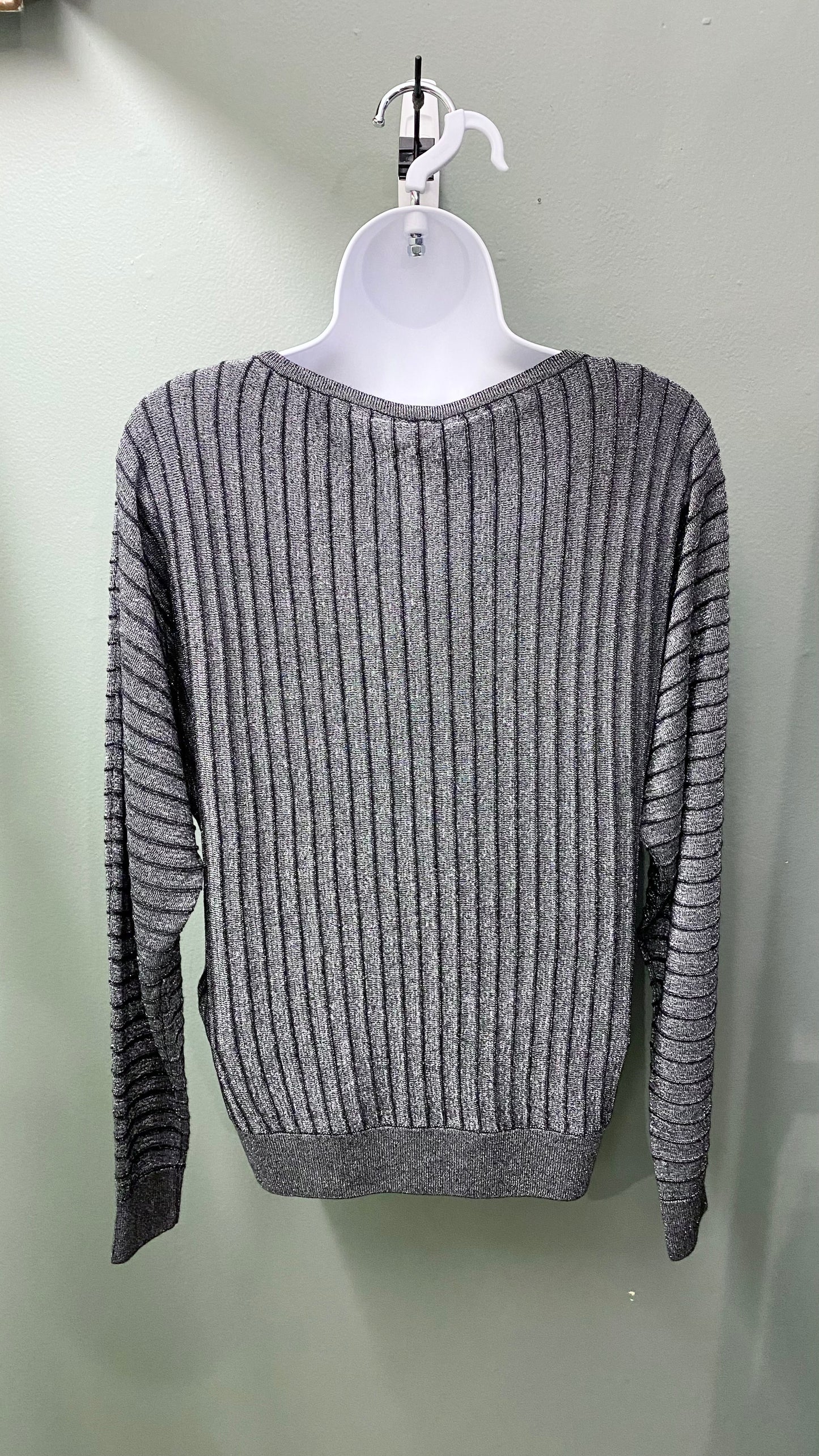 Soya Concept Metallic Knit Top