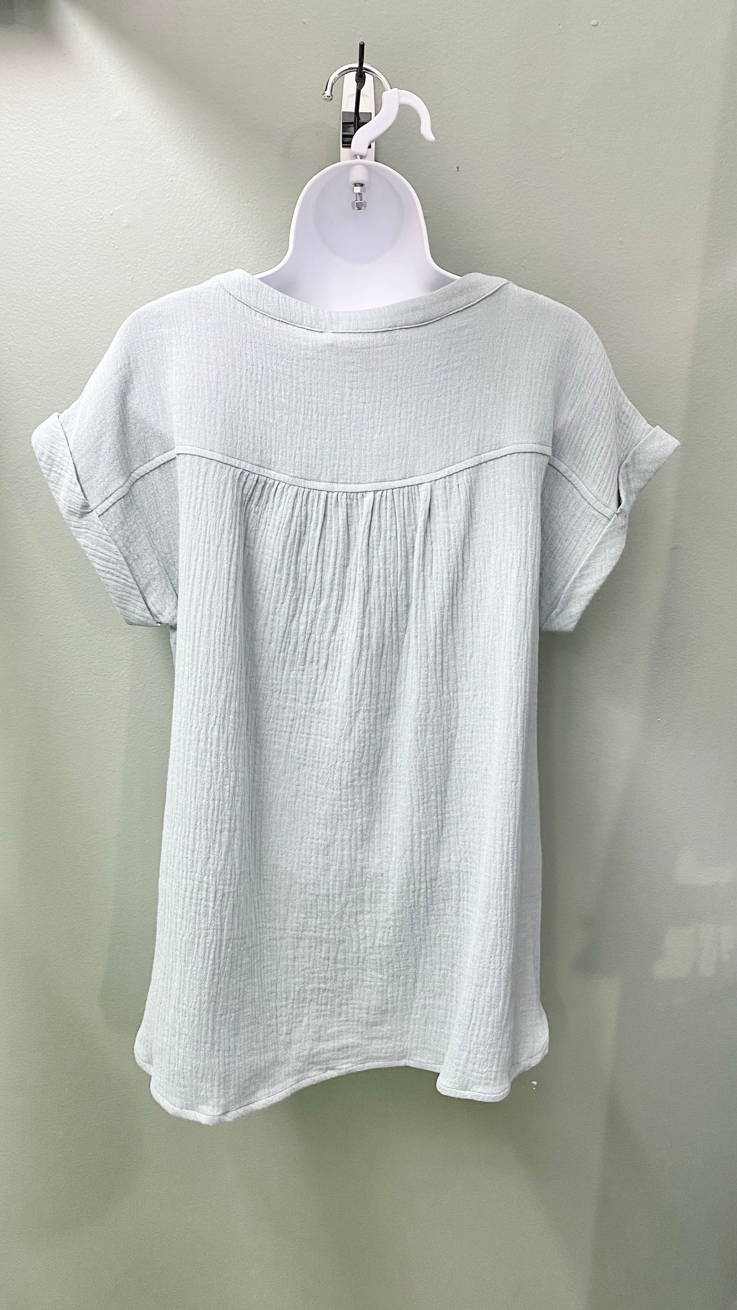 Doe and Rae Side-Button Top