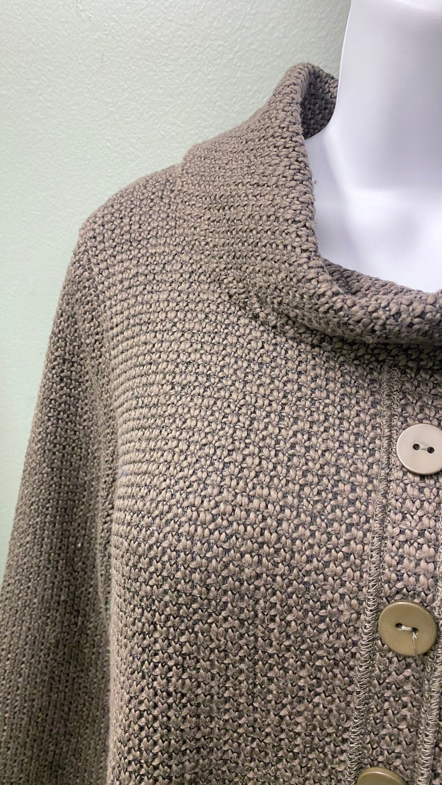 Multiples Truffle Cowl Neck Top