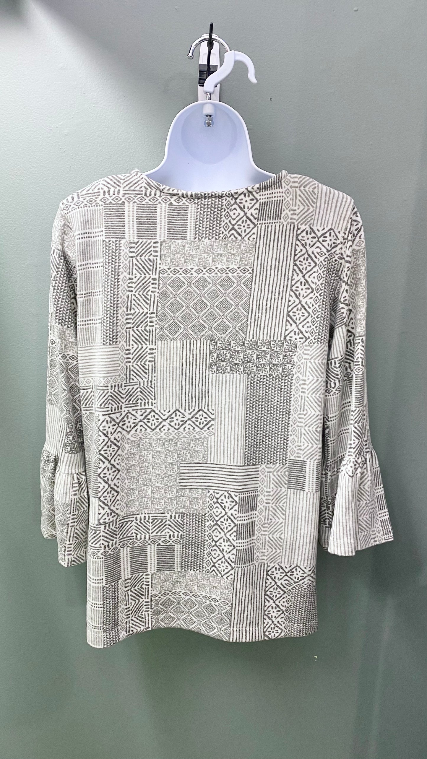 Multiples Flounce Sleeve Top