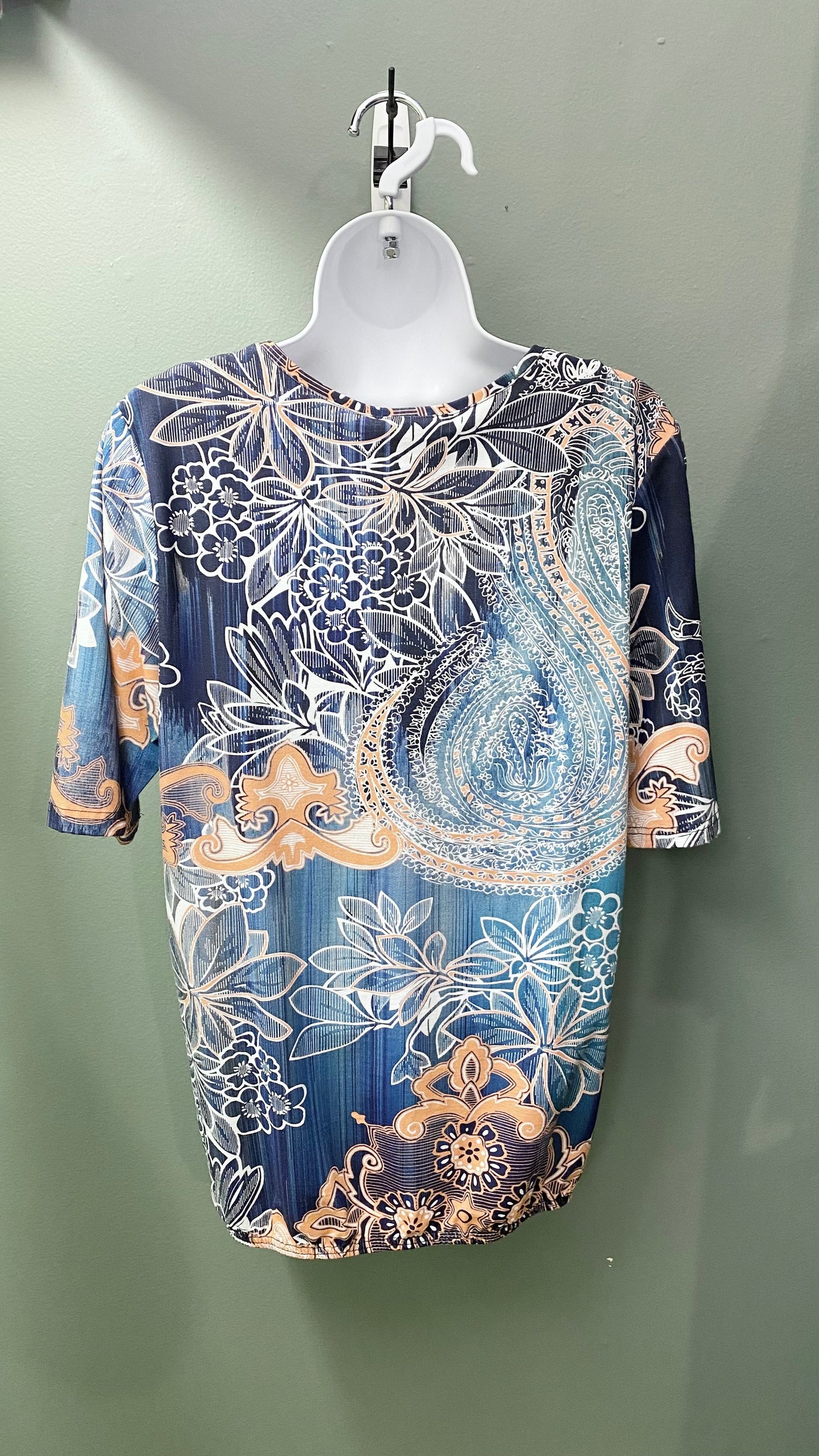 Sunday Paisley Patterned Top