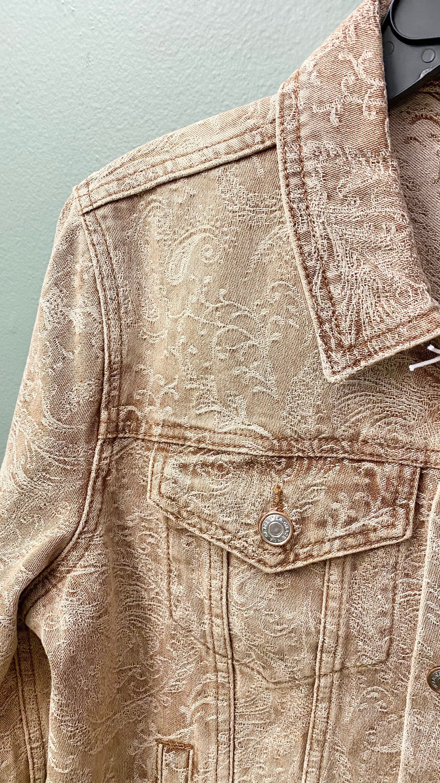 Grace Print Jean Jacket