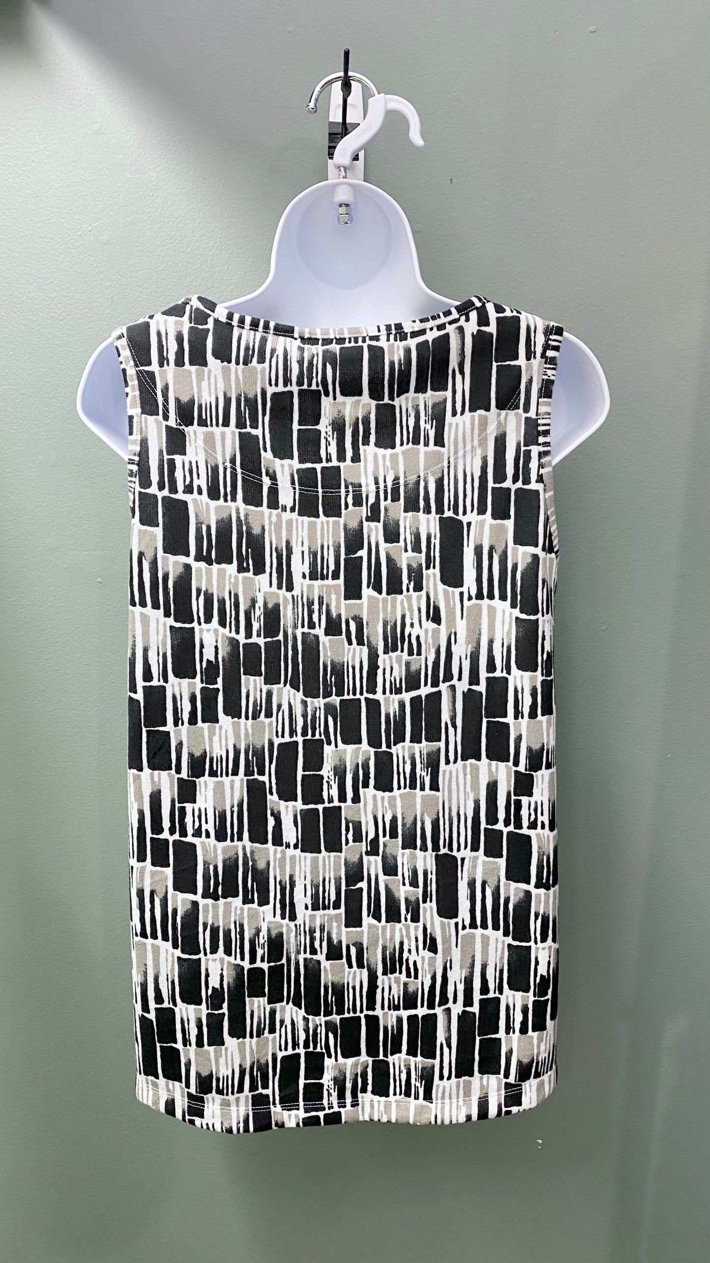 Multiples Patterned Tank Top