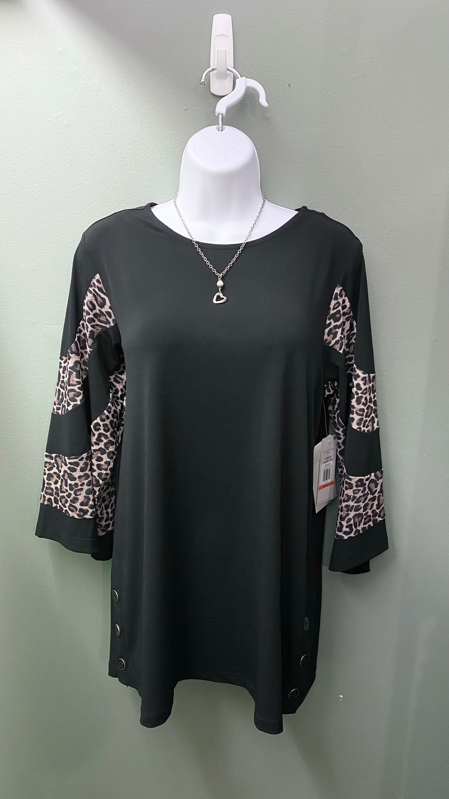 Multiples Leopard Detail Top