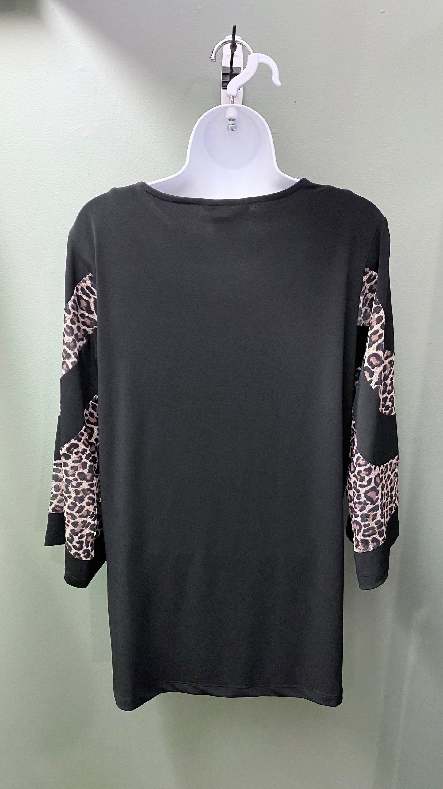 Multiples Leopard Detail Top