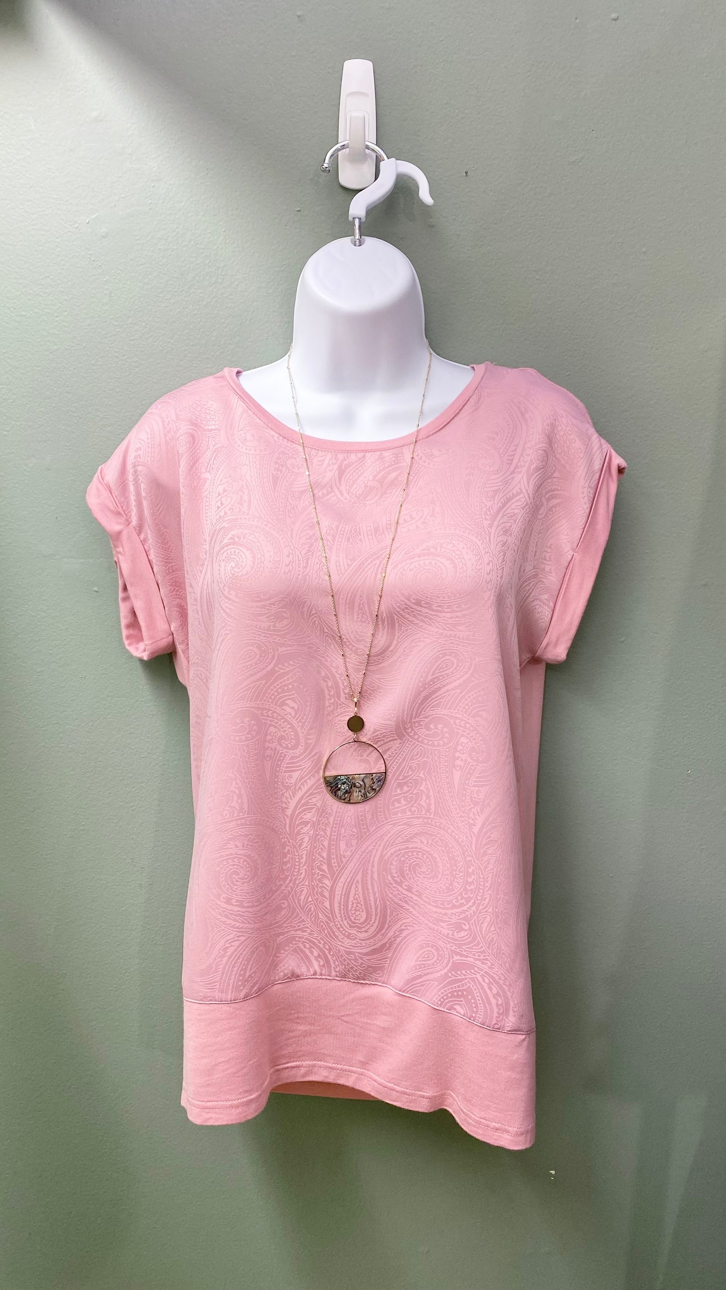 Soya Concept Blush Paisley Front Top