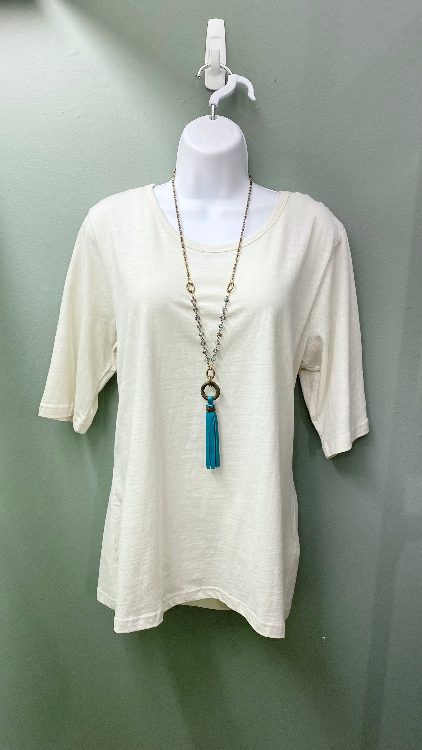 Clearance - Soya Concept Cream Short Sleeve