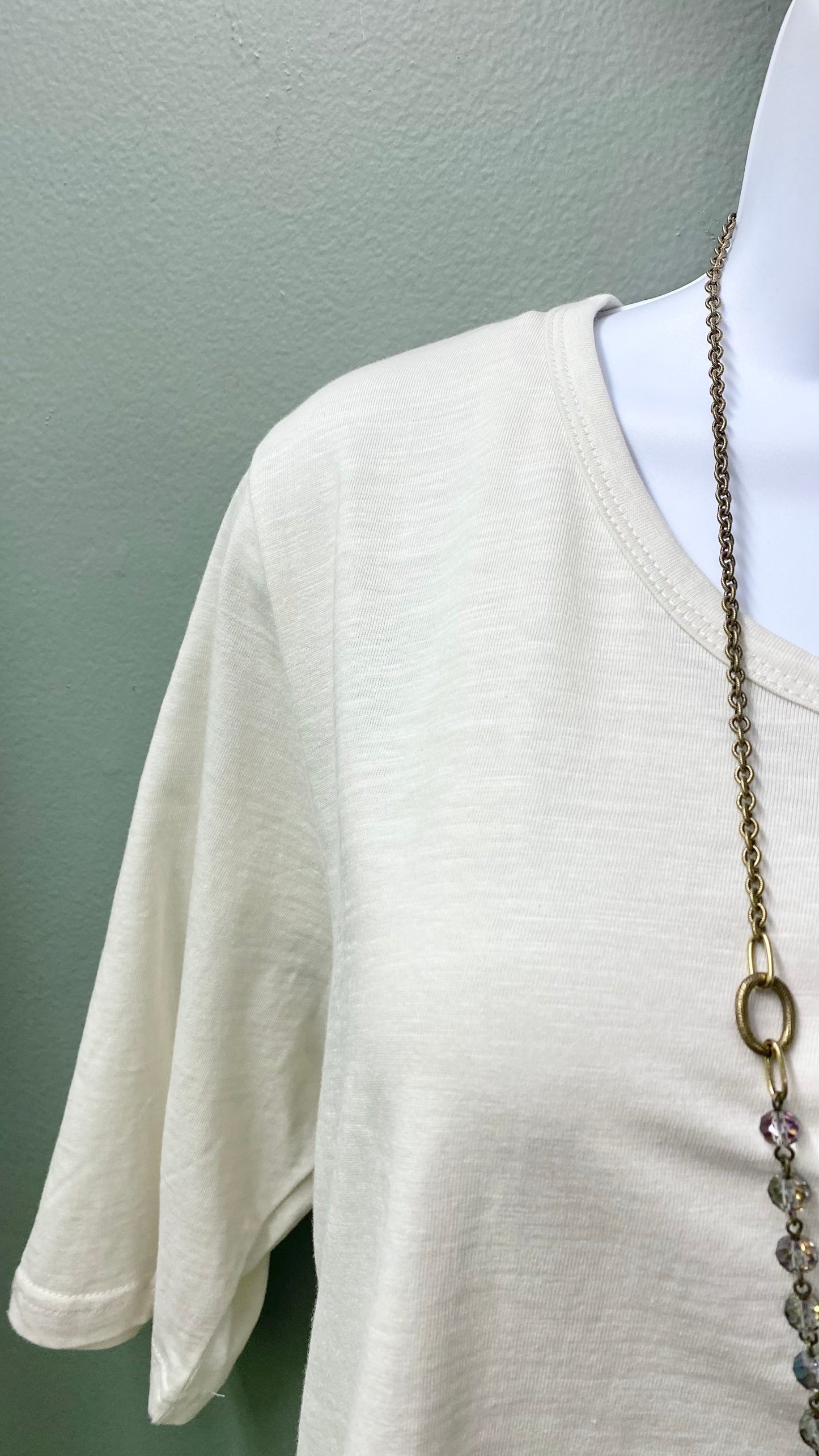 Clearance - Soya Concept Cream Short Sleeve