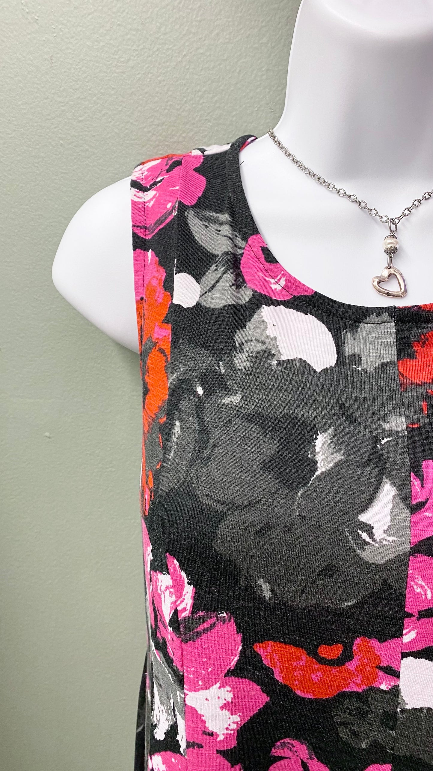 Multiples Floral Flare Dress