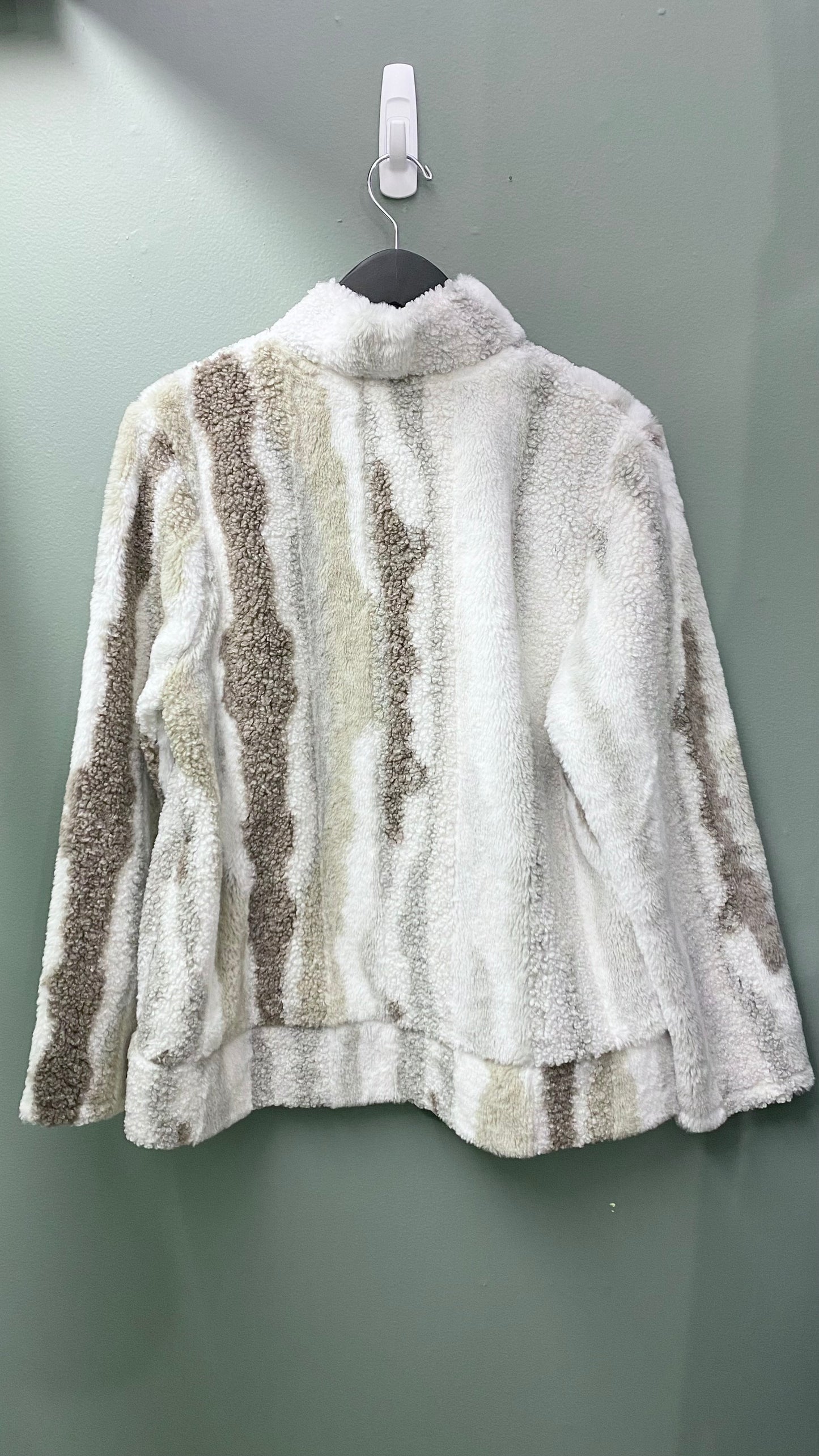 Kamana Zip-up Fuzzy Jacket
