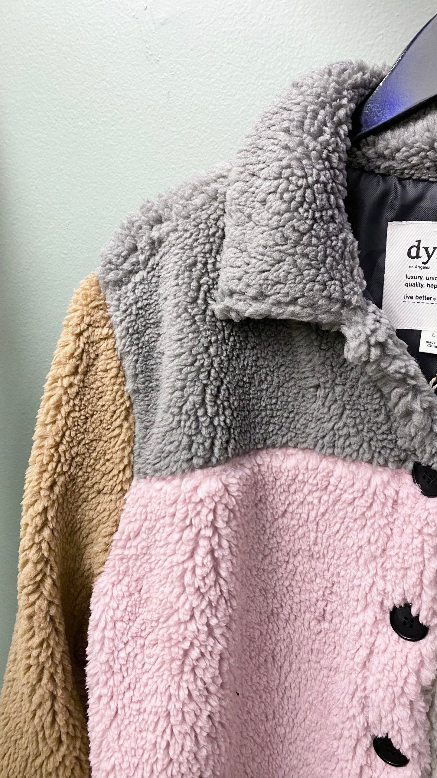 Clearance - Dylan Sherpa Colorblock