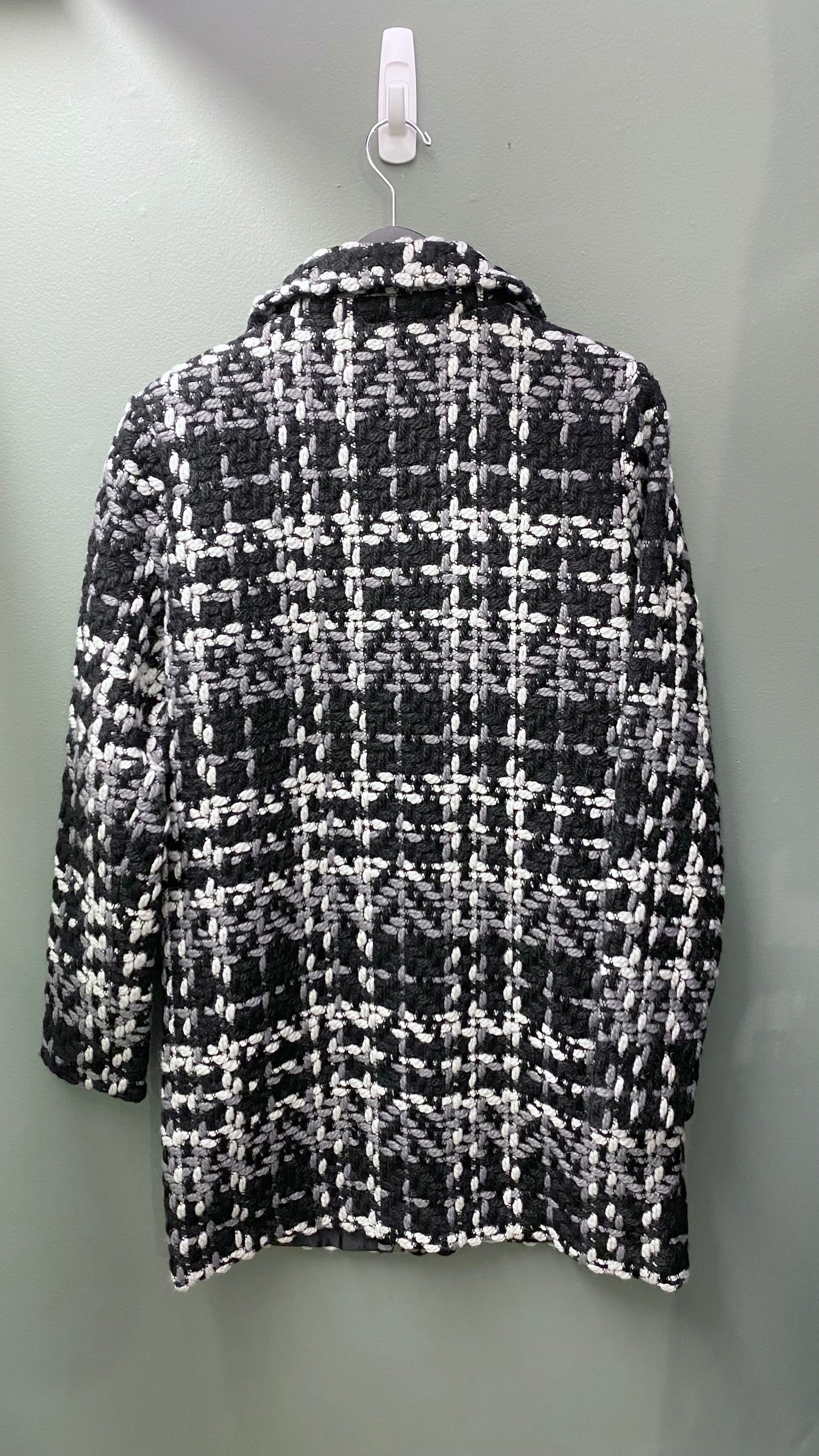 Charlie B Black and White Coat