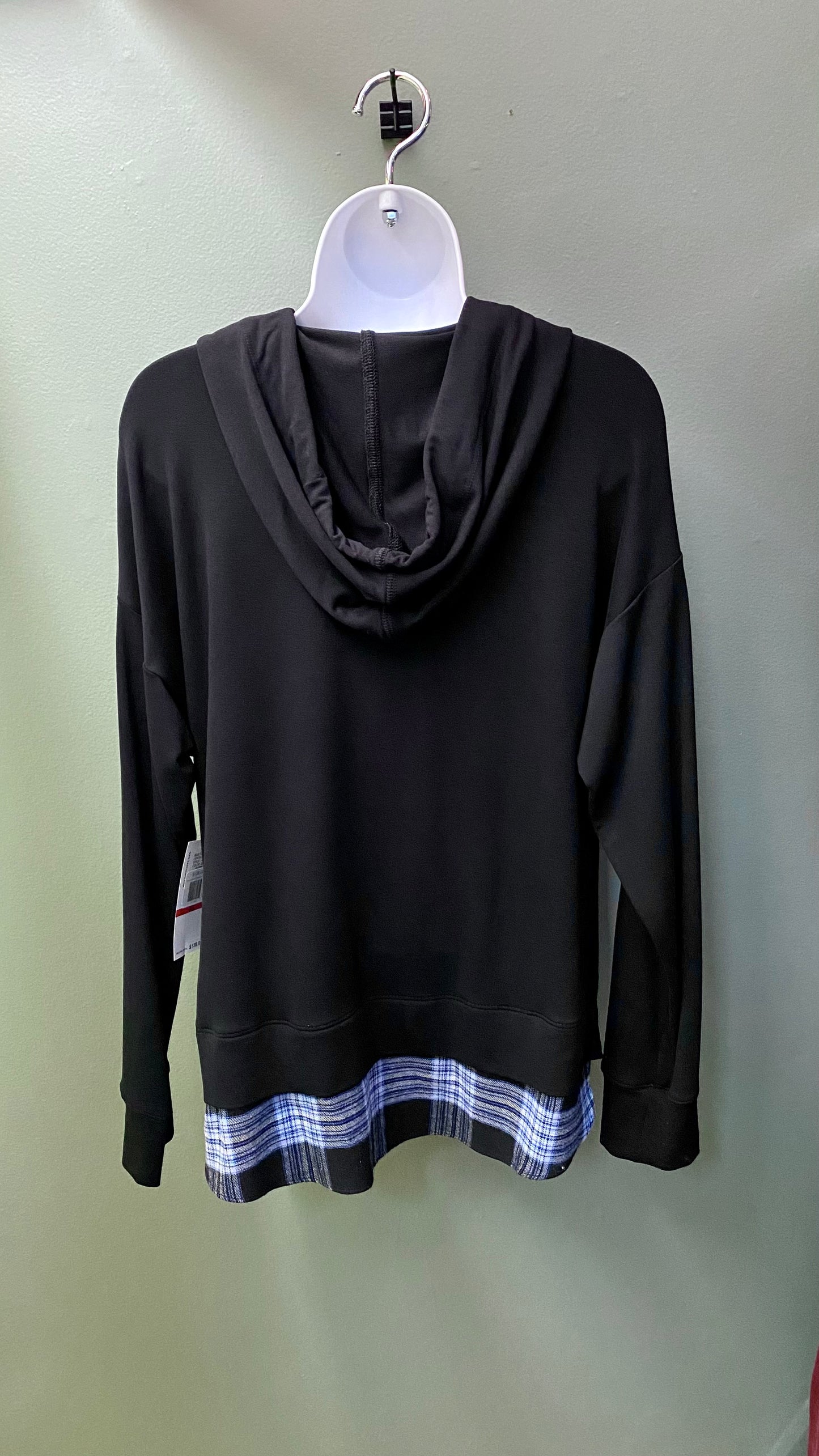 Karen Kane Contrast Hoodie