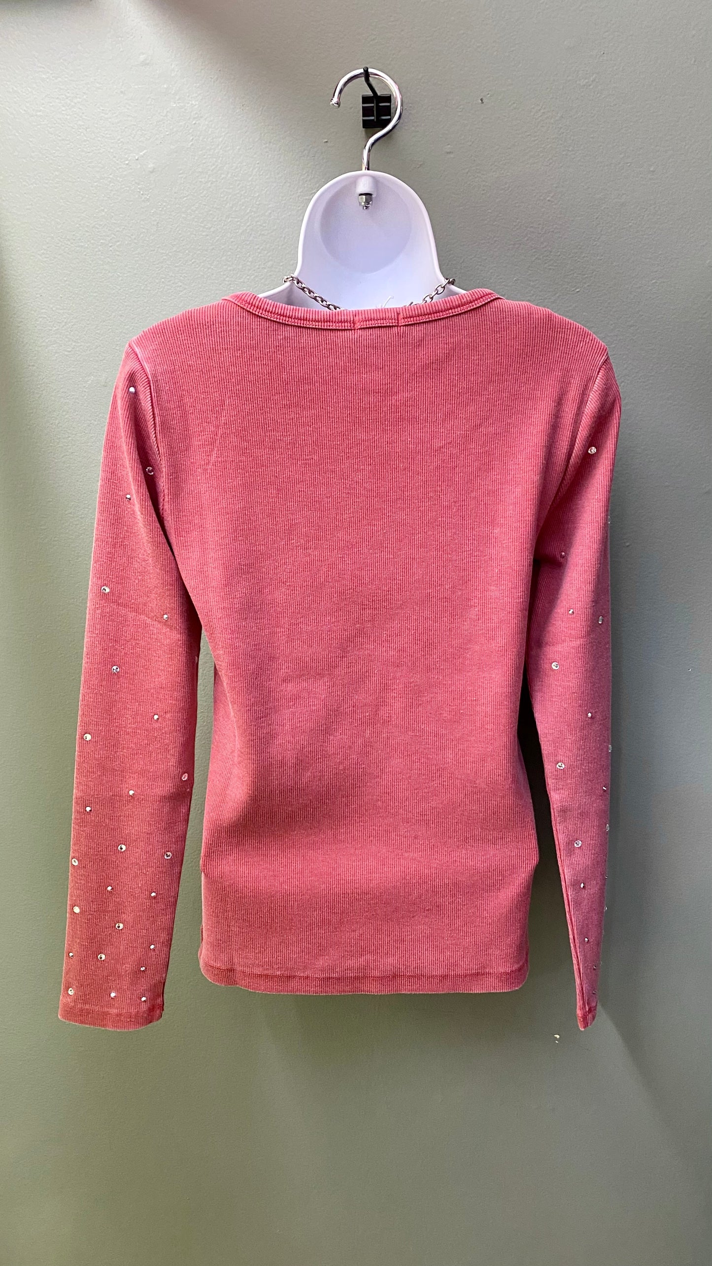 Clearance - Dylan Long Sleeve w/ Jewel Accents