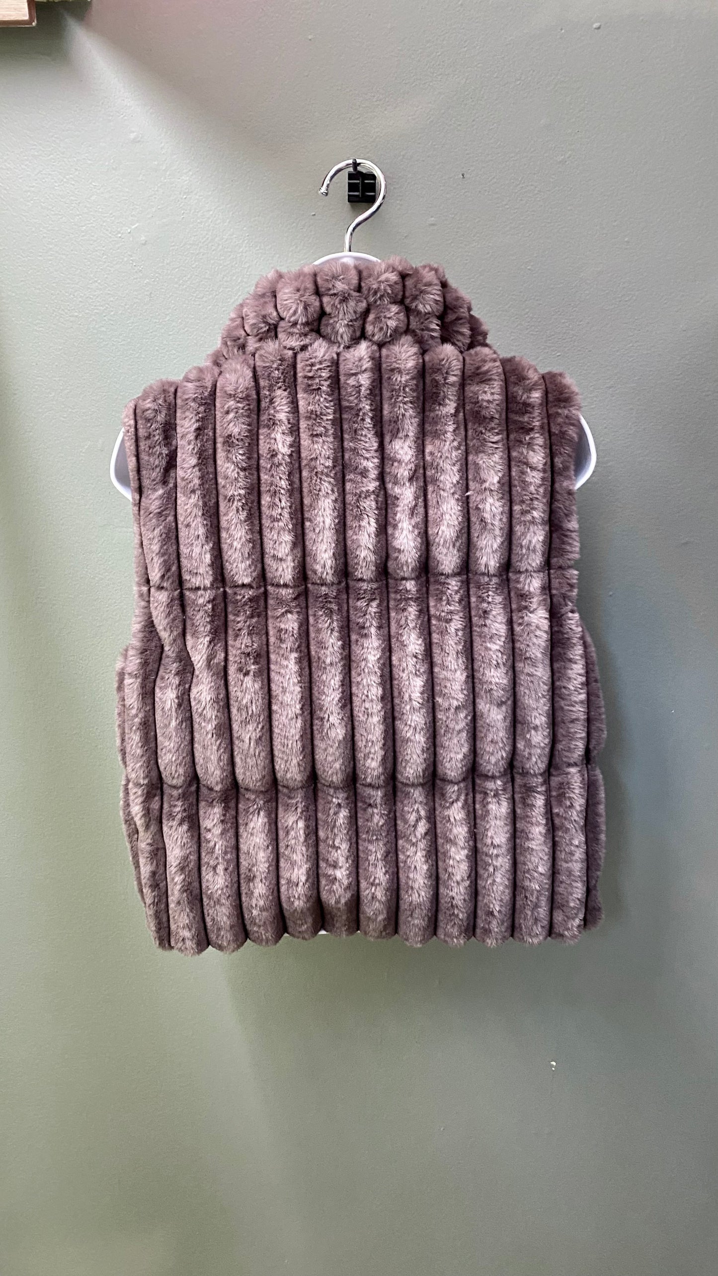 Dylan Fur Puffer Vest