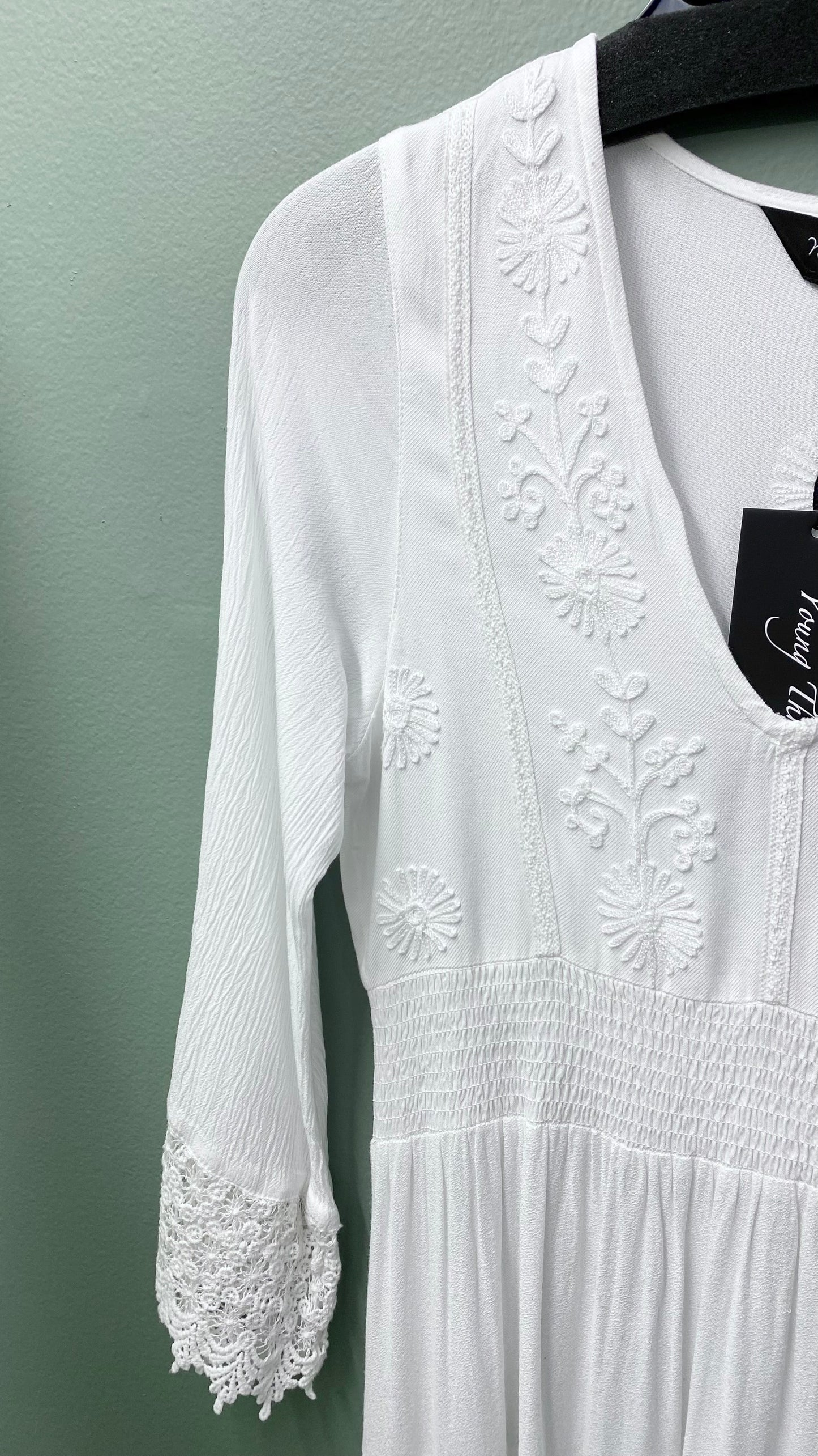 Young Threads White Dress