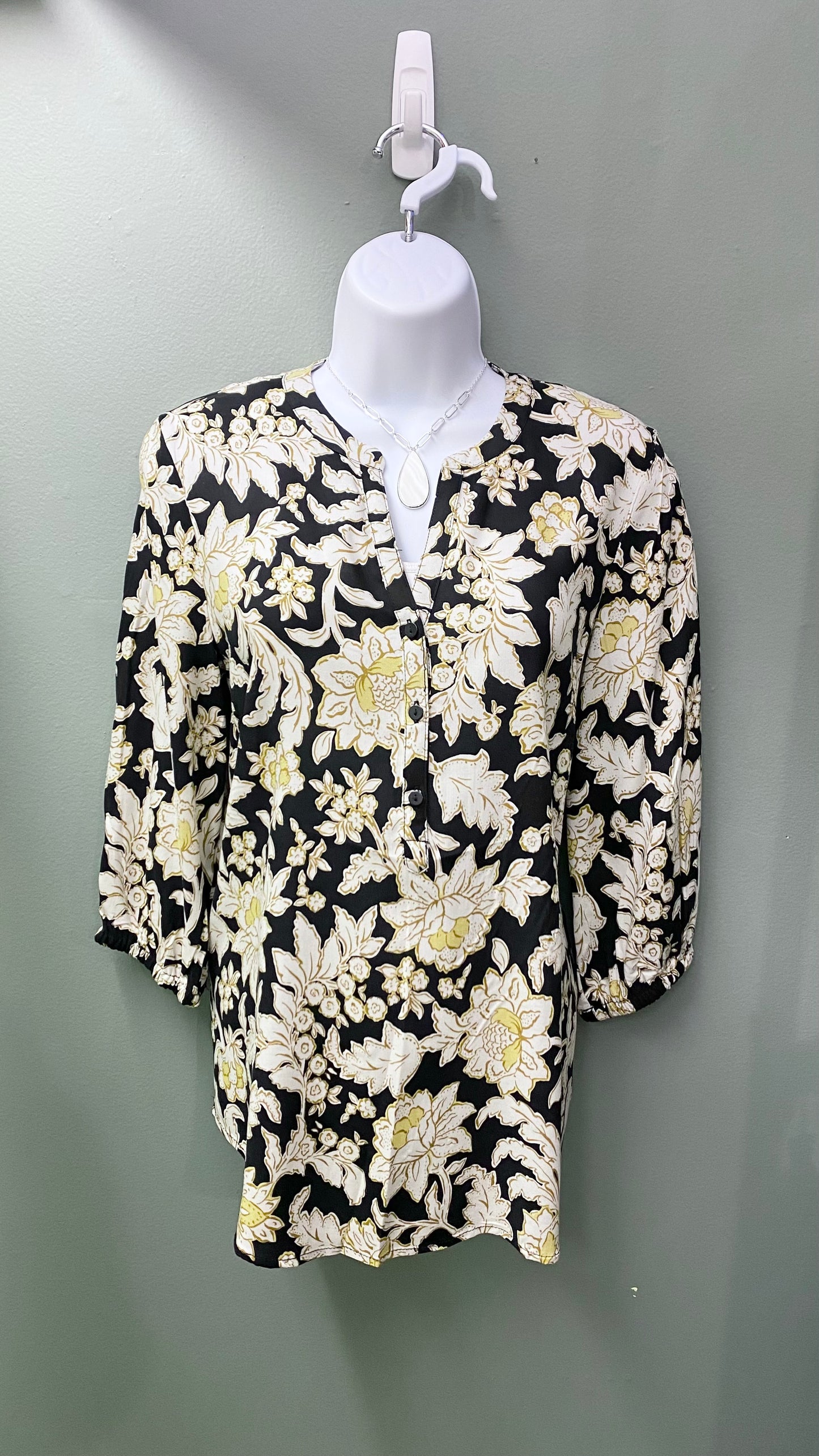 Soya Concept Yellow Floral Blouse