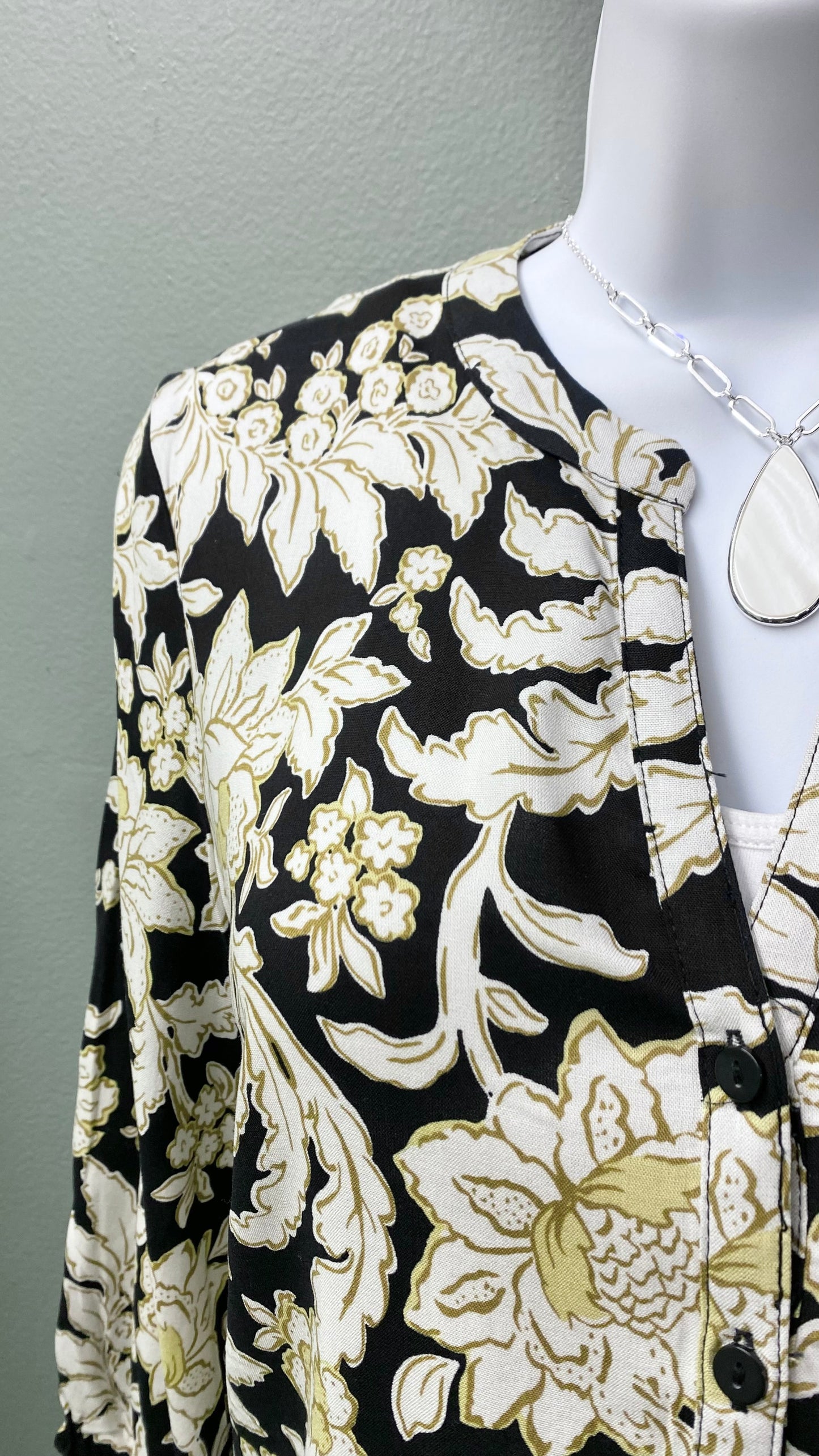 Soya Concept Yellow Floral Blouse